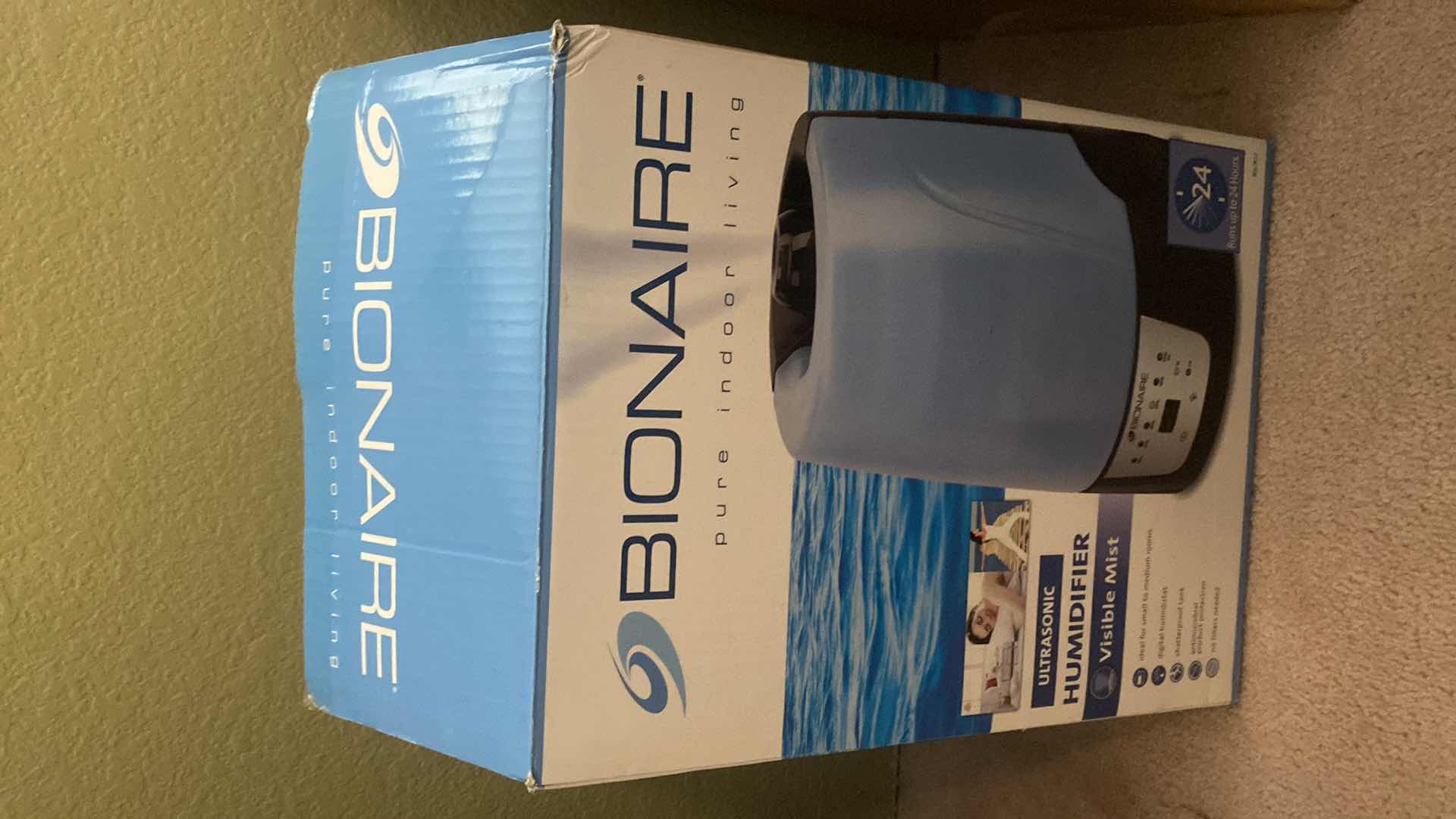 Photo 1 of BIONAIRE ULTRASONIC HUMIDIFIER