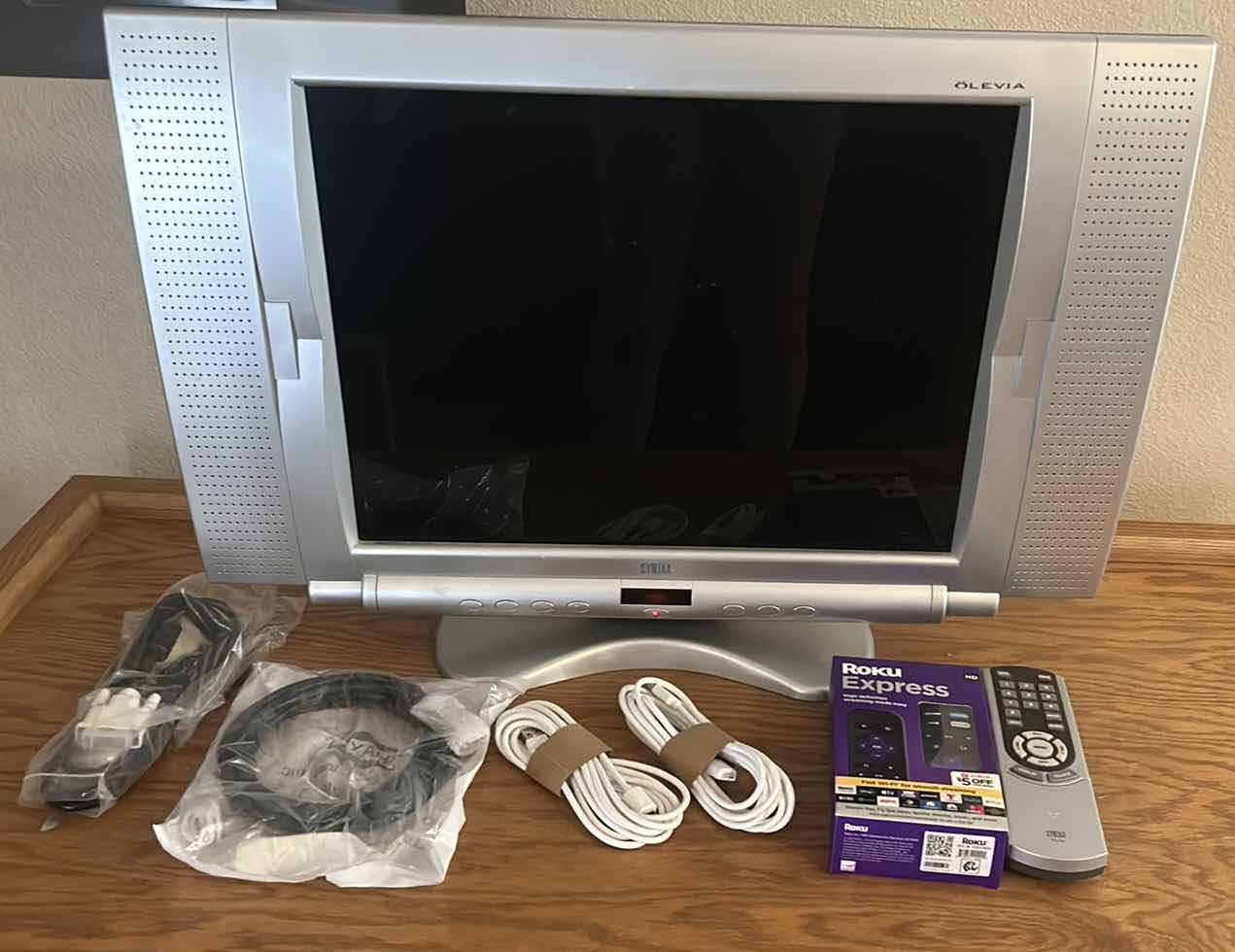 Photo 1 of 20” SYNTAX TV AND ACCESSORIES