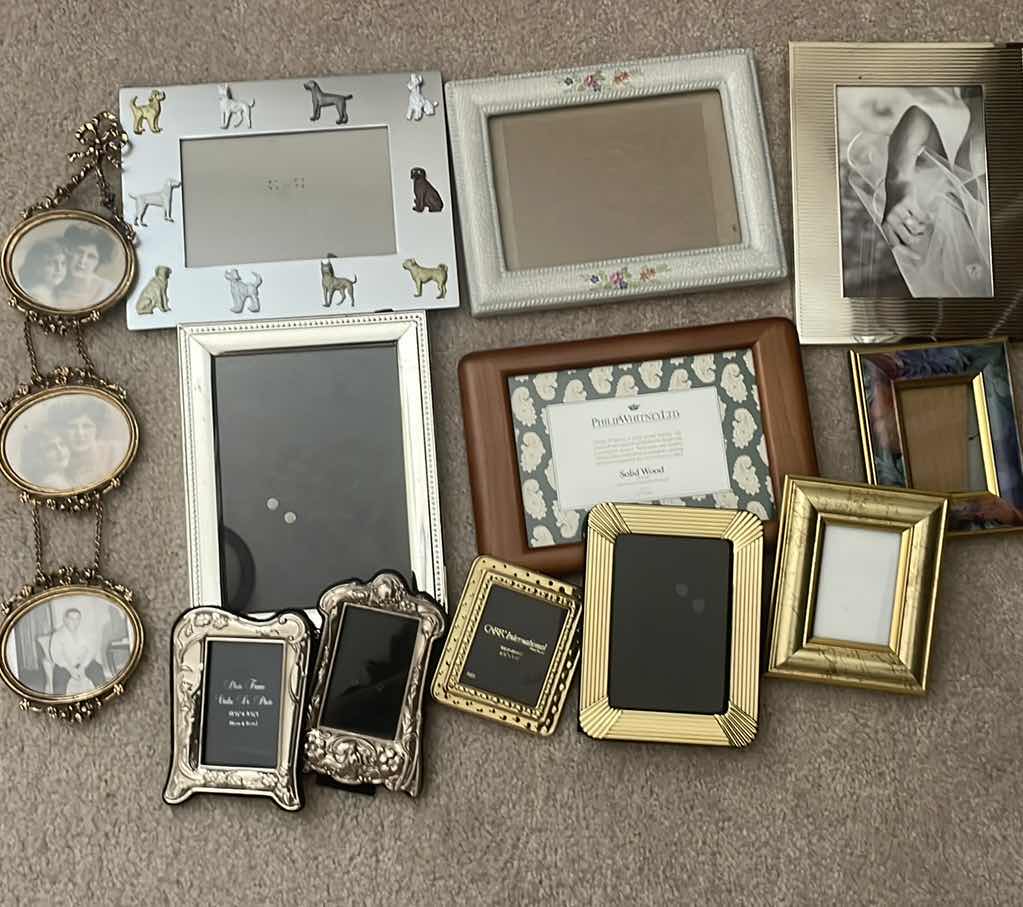 Photo 1 of ASSORTED SIZE FRAMES