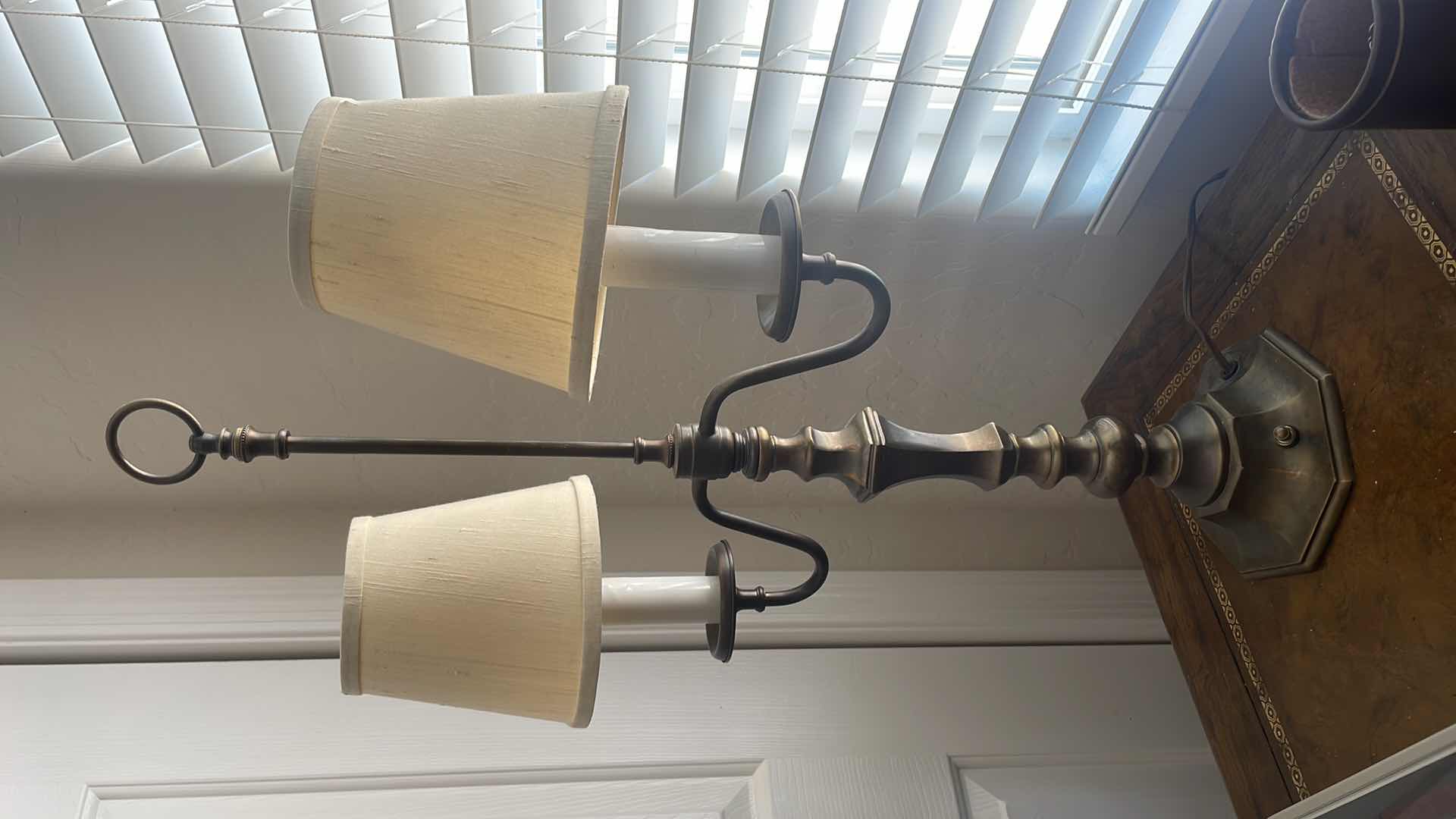 Photo 1 of BRONZE LOOK DESK LAMP 26”