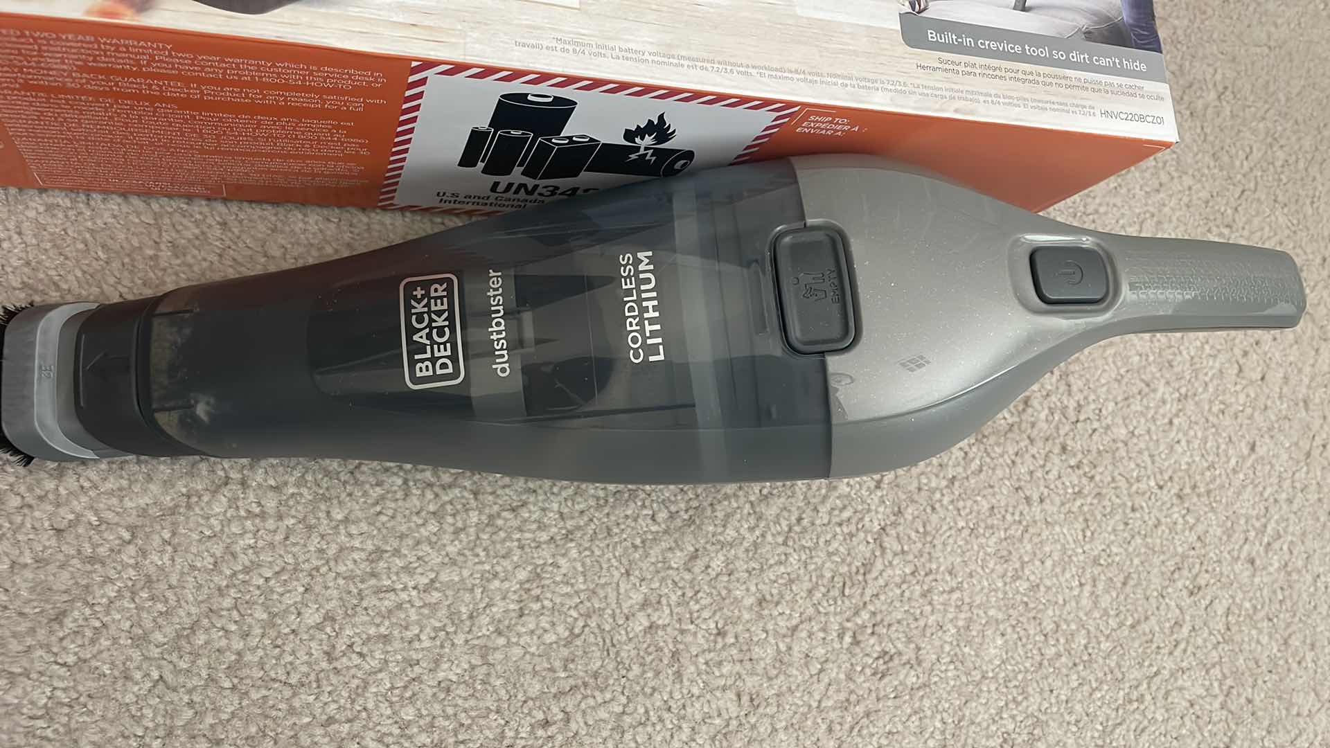 Photo 2 of BLACK AND DECKER DUSTBUSTER