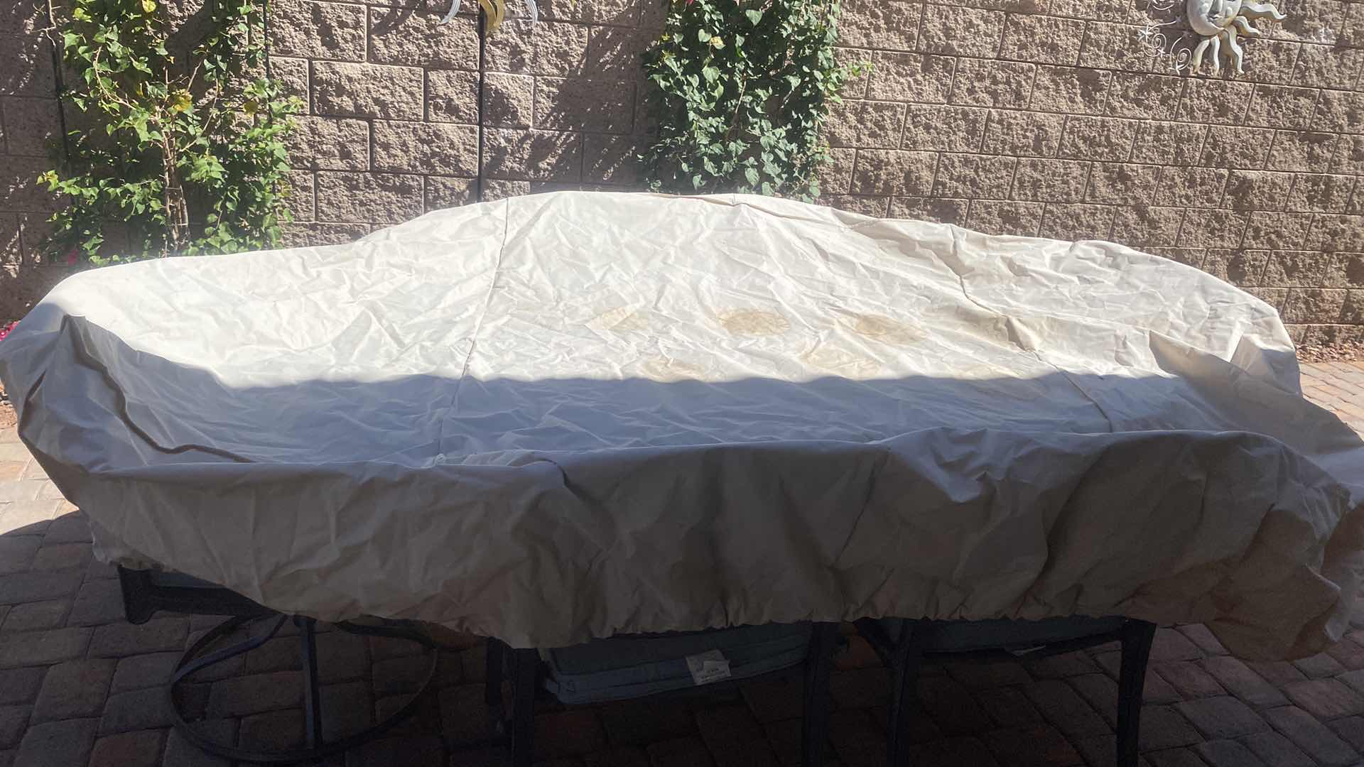 Photo 1 of PATIO TABLE COVER APPROX 9 1/2’ x 69”