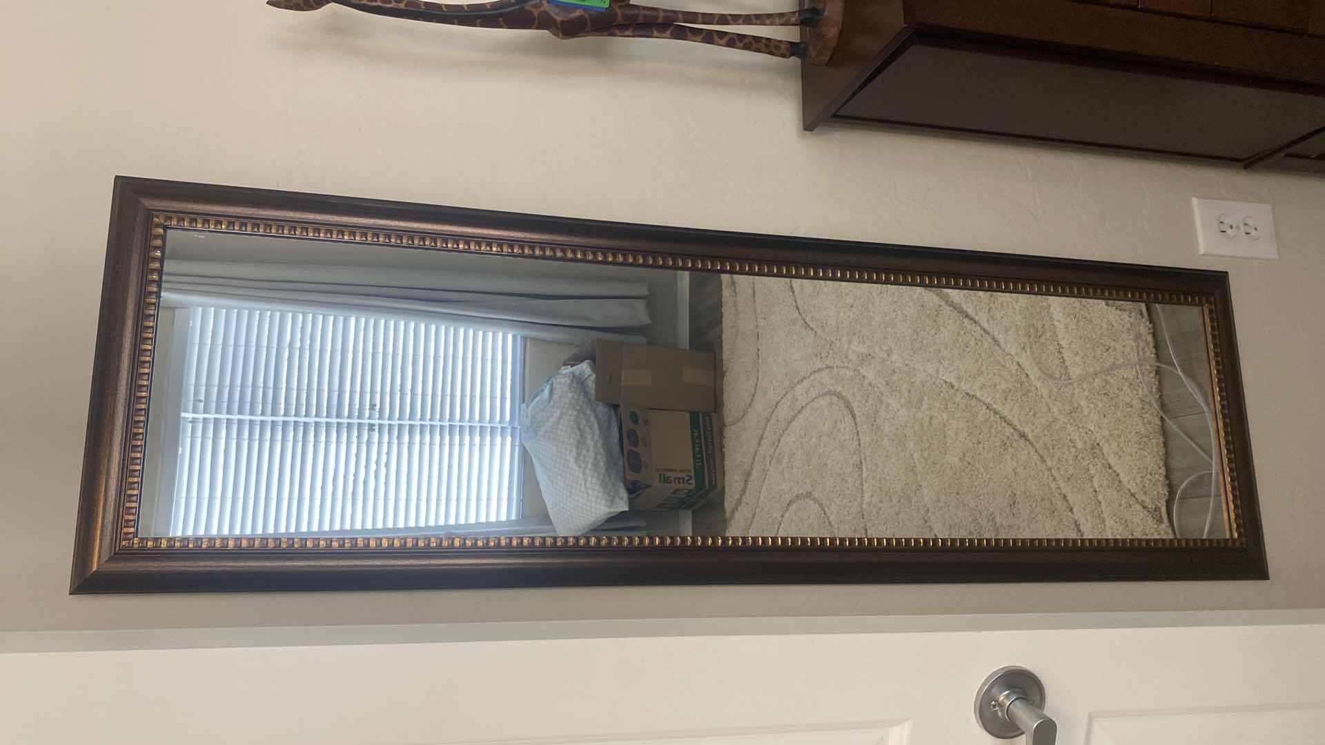 Photo 2 of WALL MIRROR 15” x 50 1/2”