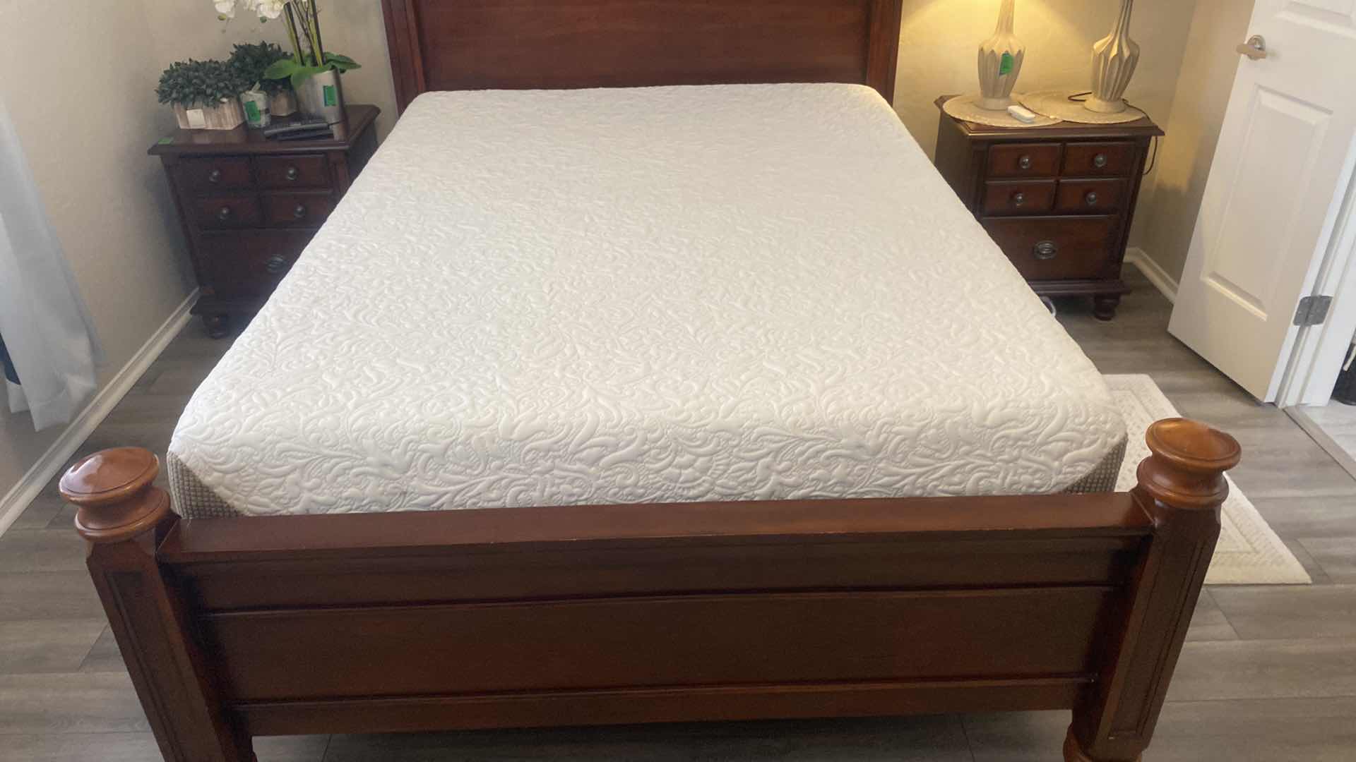 Photo 2 of SALT LAKE FOAM QUEEN MATTRESS WITH COVER 60” x 78” AND BOX SPRING (Bed not included sold separately)