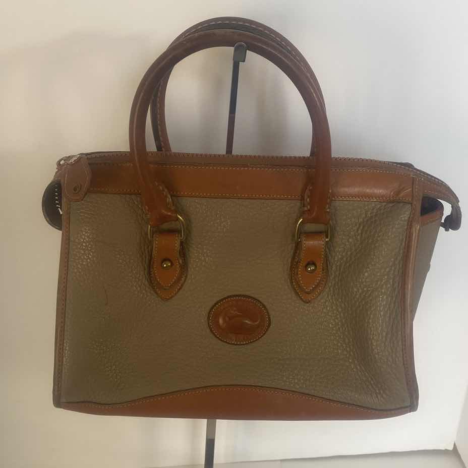 Photo 1 of DOONEY & BOURKE HANDBAG TAN LEATHER