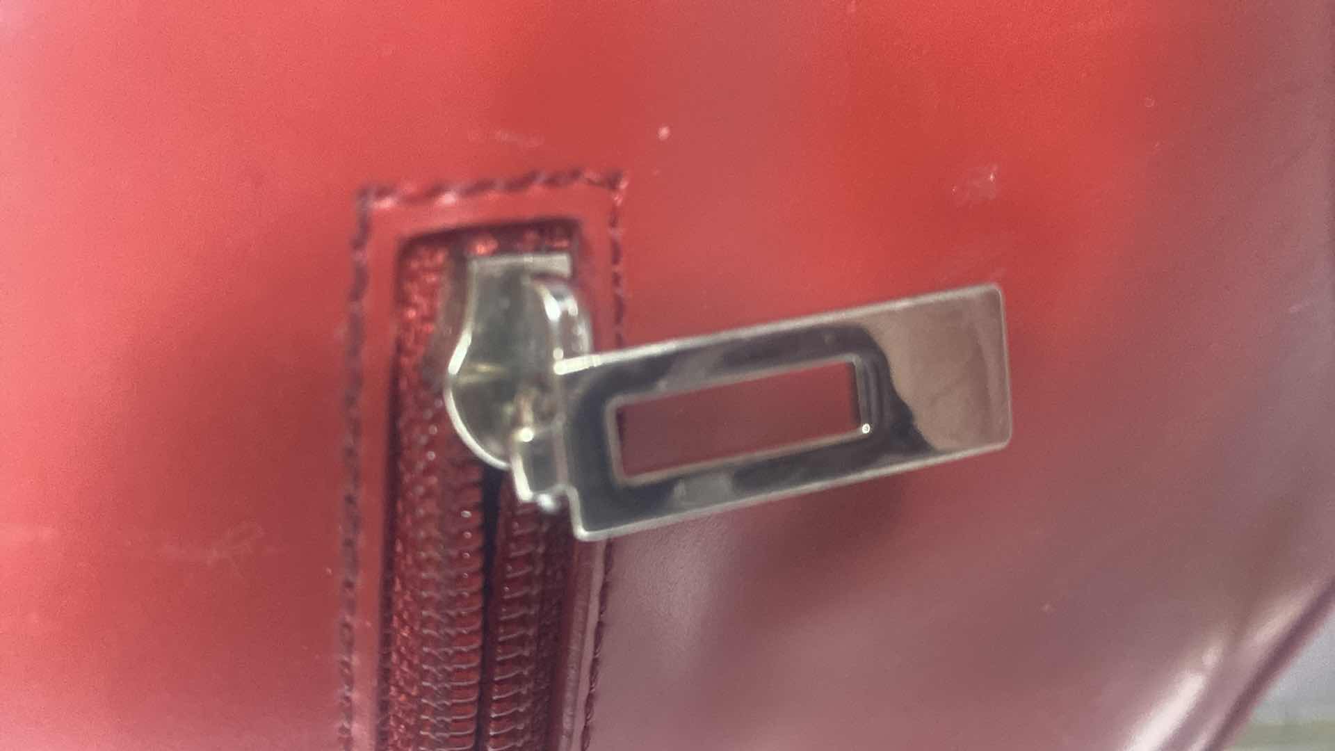 Photo 4 of GUCCI RED LEATHER HANDBAG