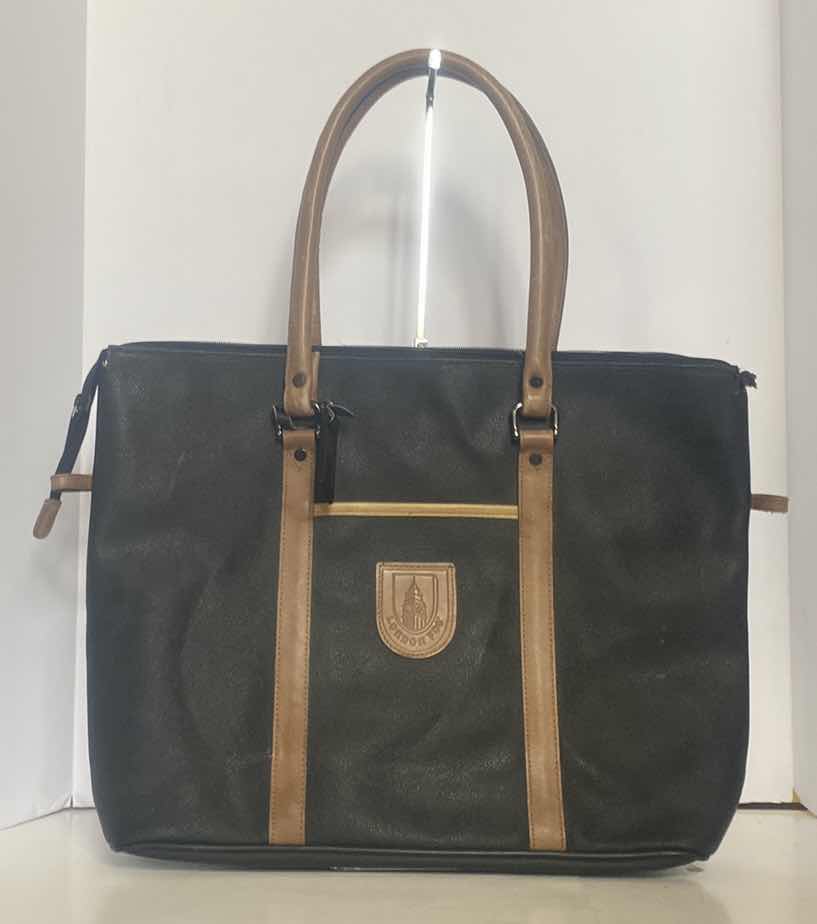 Photo 1 of BLACK LONDON FOG TRAVEL TOTE