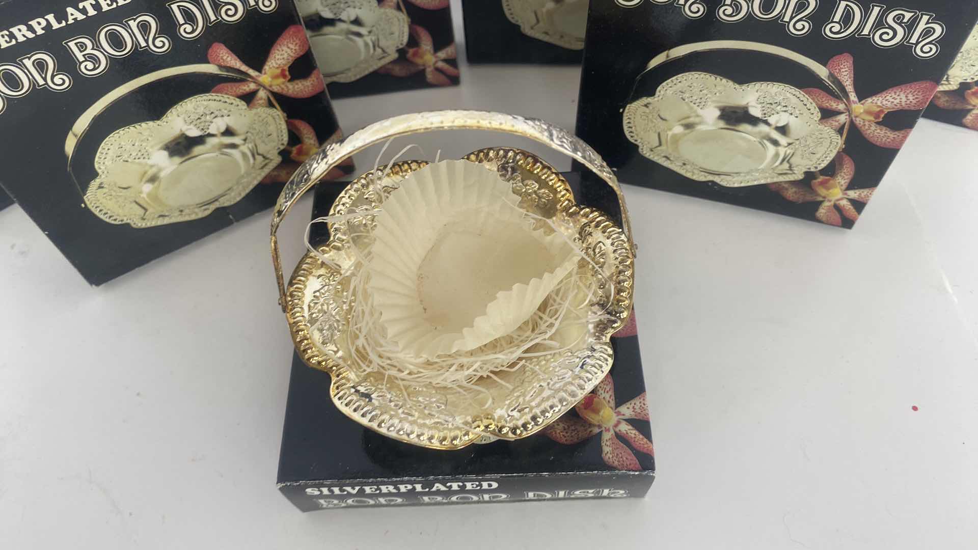 Photo 2 of 8 - SILVERPLATED BON BON DISHES
SUG. RETAIL $160