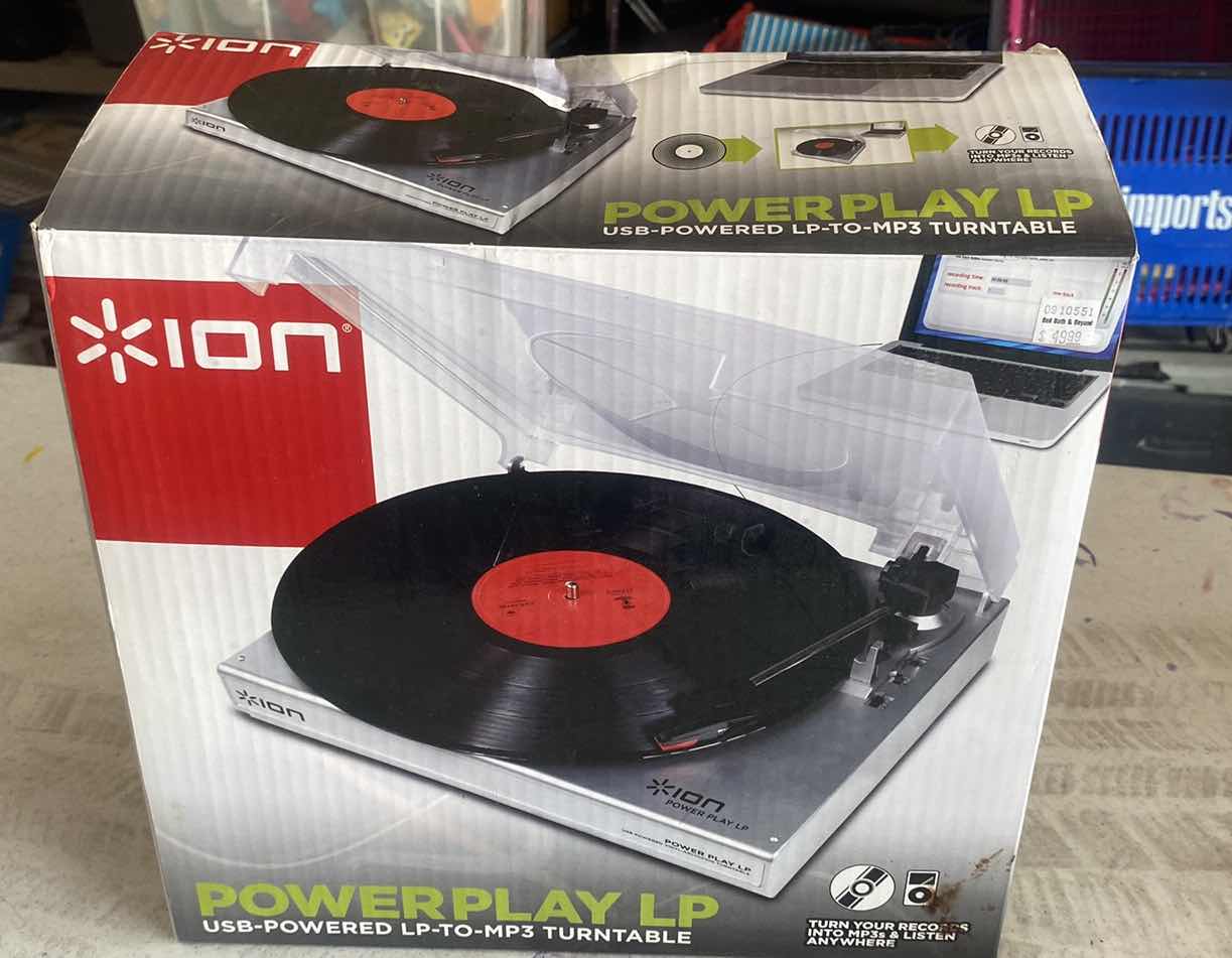 Photo 1 of ION POWERPLAY LB TURNTABLE