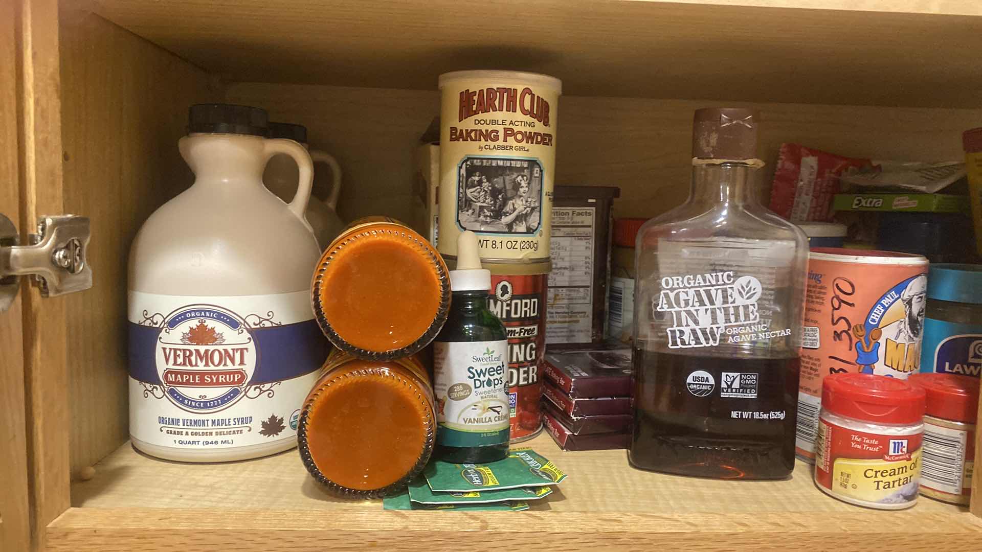 Photo 2 of CONTENTS OF KITCHEN CABINET-SPICES SALAD SPINNER & SUNDRIES