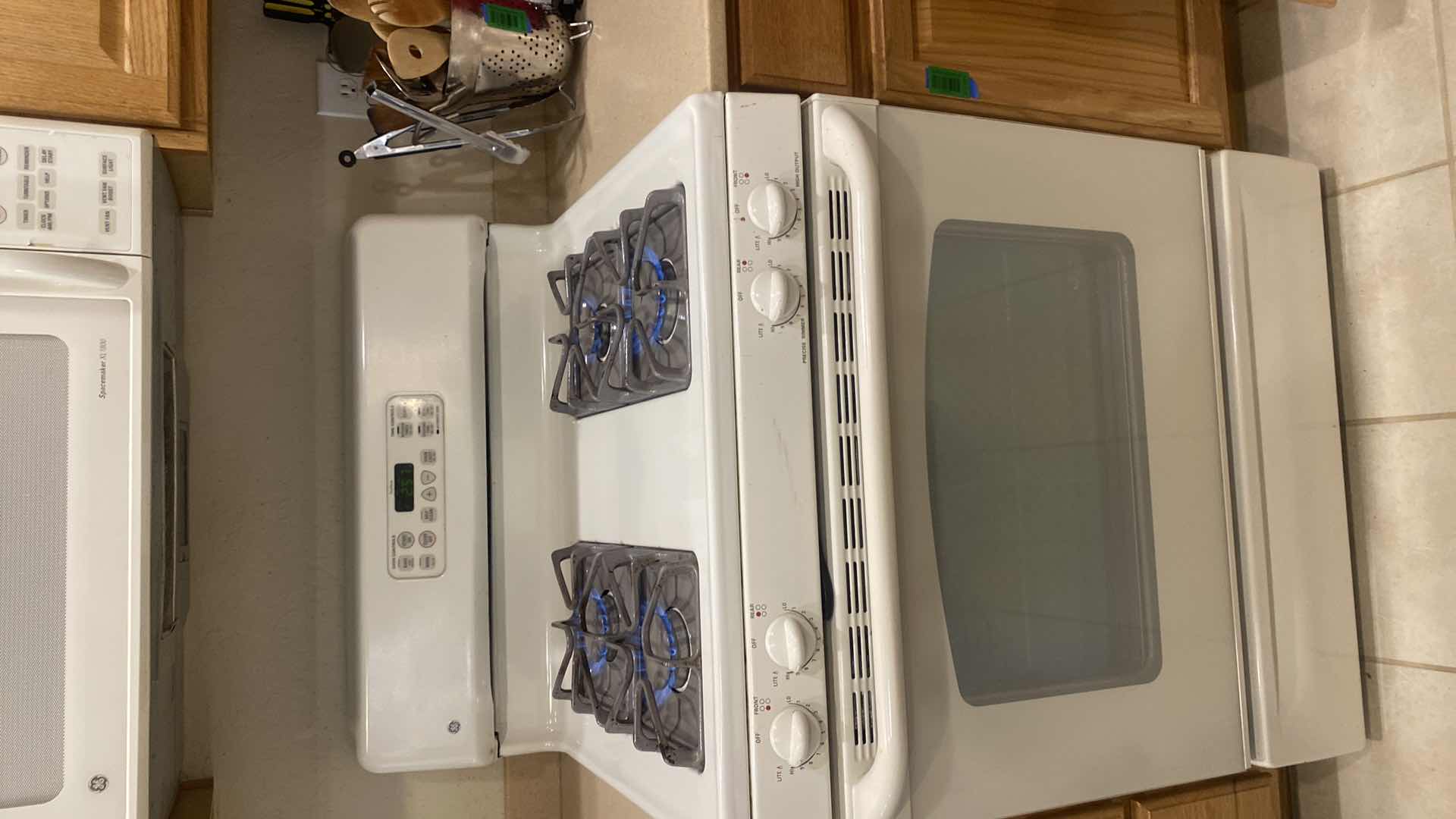 Photo 1 of GE 30” GAS RANGE