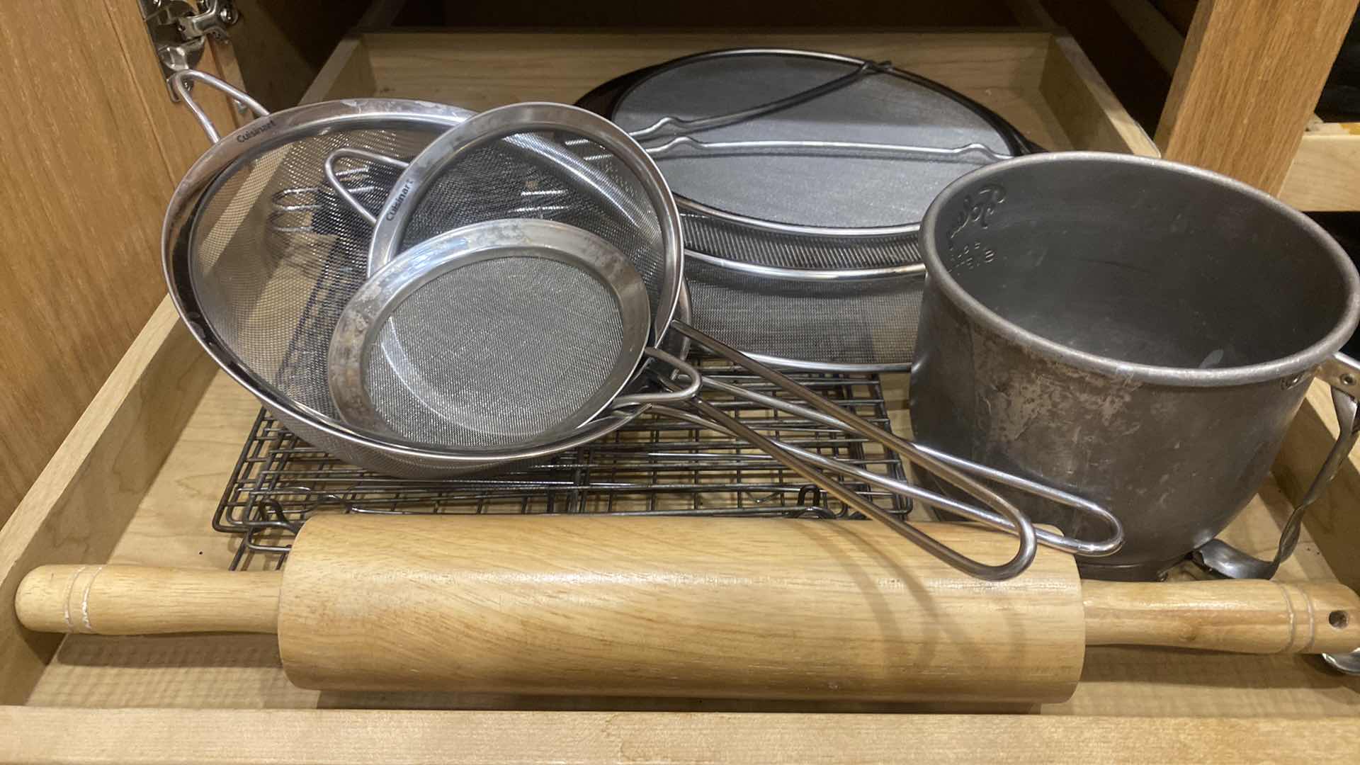 Photo 2 of CONTENTS OF KITCHEN CABINET -  BAKEWARE