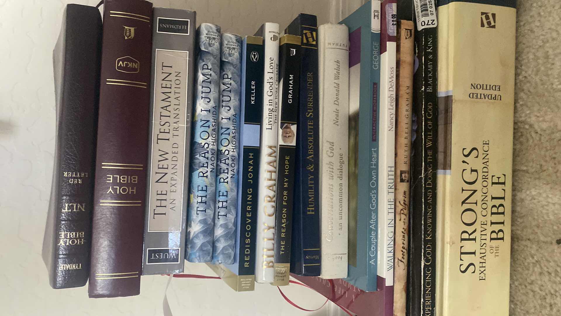 Photo 1 of 15-RELIGIOUS BOOKS VARIOUS AUTHORS