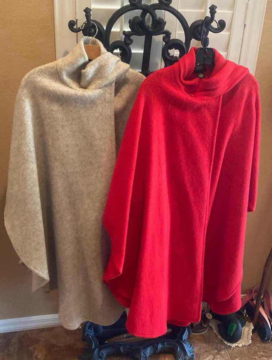 Photo 1 of 2-WOMENS SIZE M/L WOOL CAPES