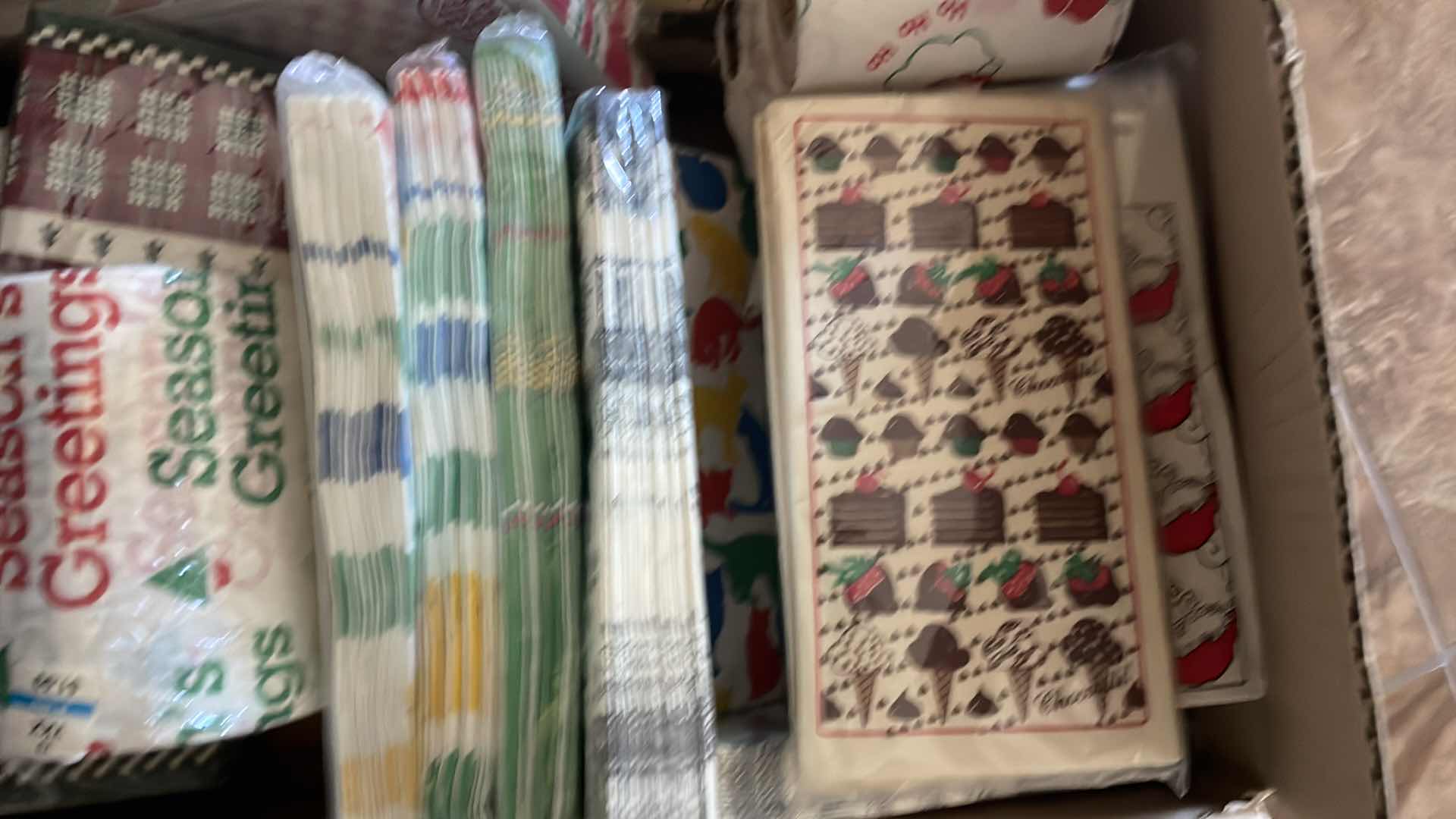 Photo 3 of BOX OF DECORATIVE PAPER PRODUCTS