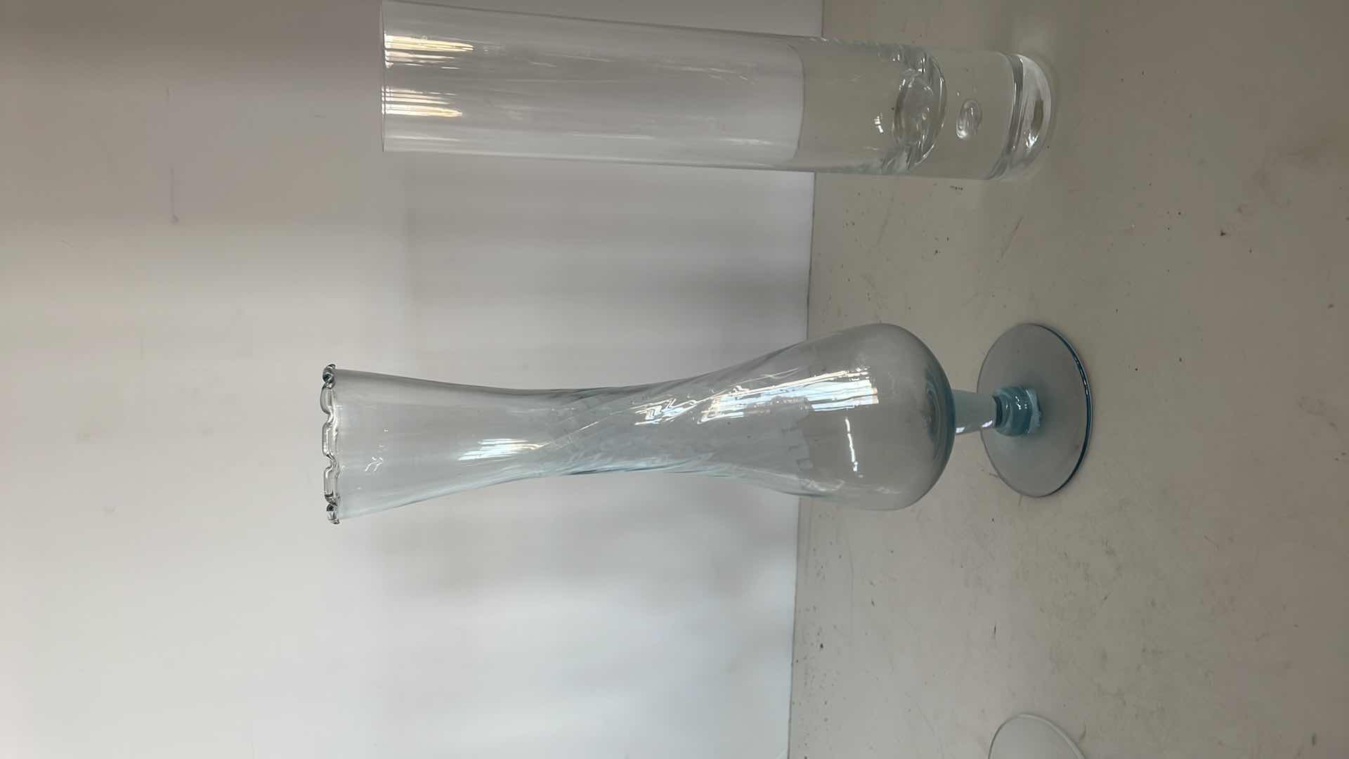 Photo 3 of CRYSTAL VASES 12” H