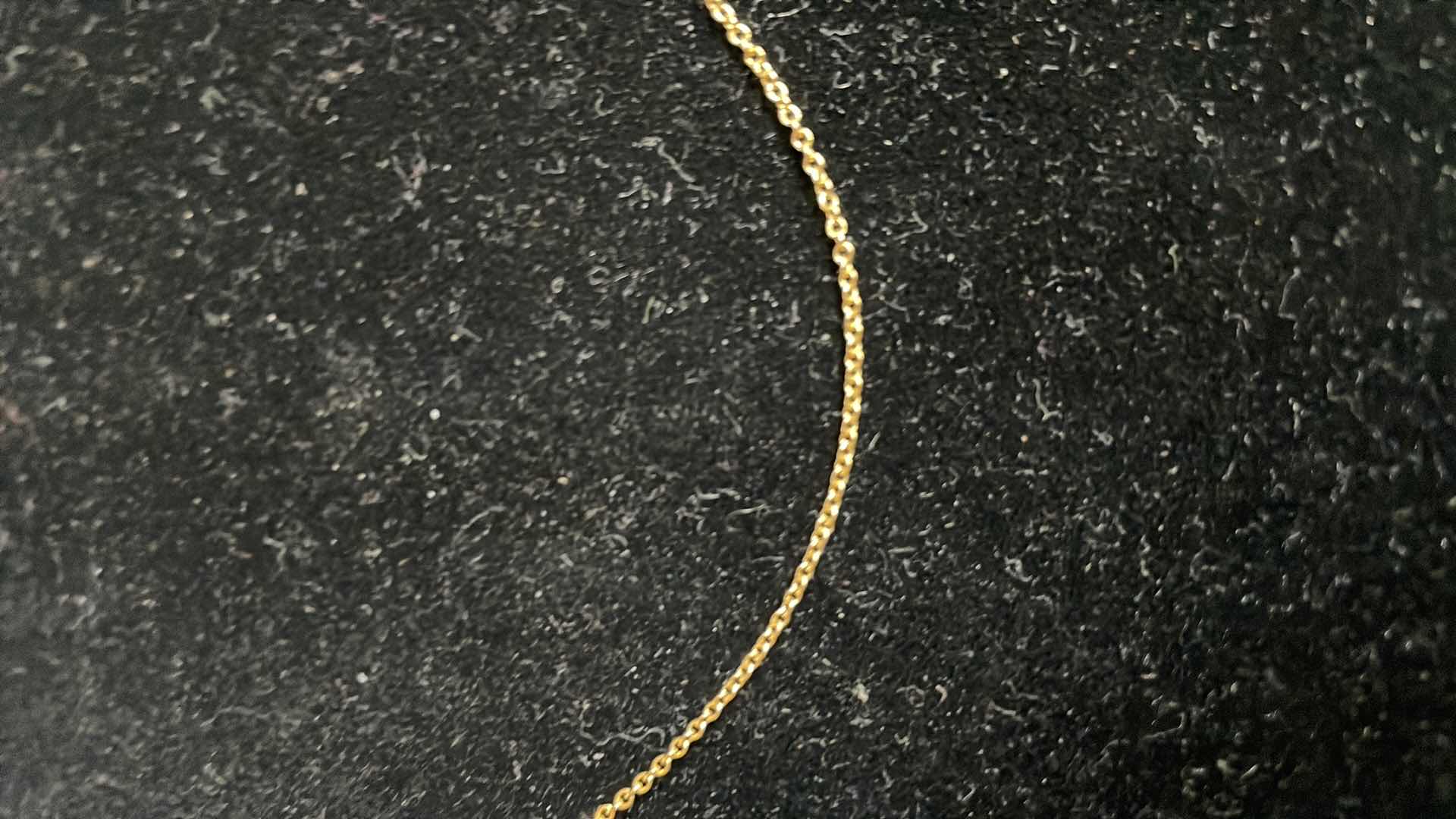 Photo 2 of FINE JEWELRY - 9” 14K GOLD CABLE CHAIN