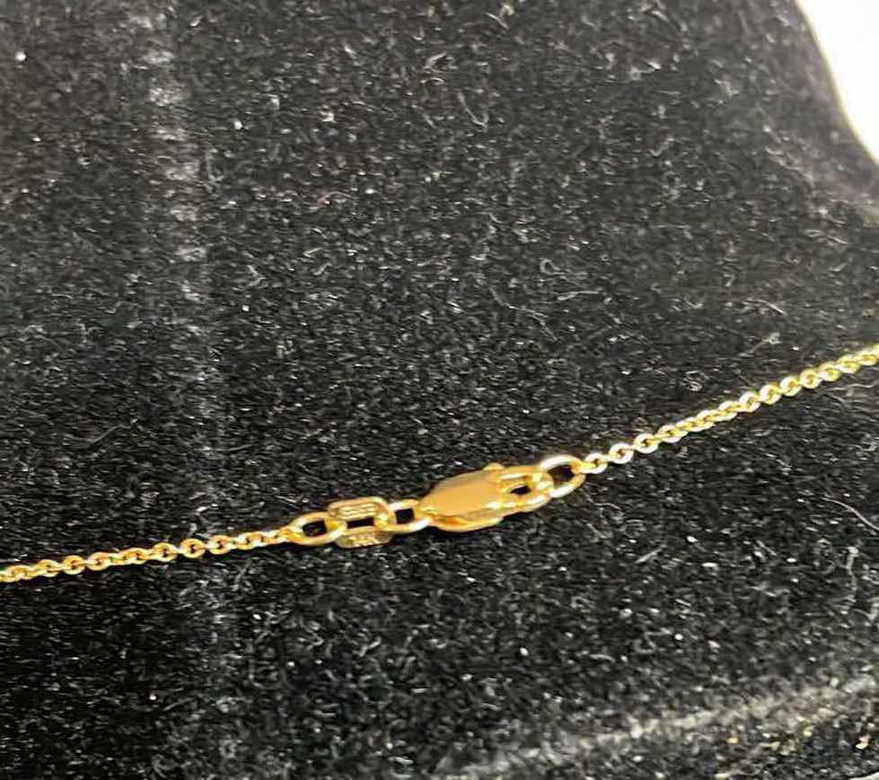 Photo 3 of FINE JEWELRY - 9” 14K GOLD CABLE CHAIN