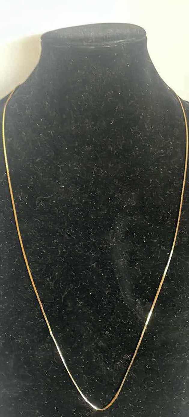 Photo 1 of FINE JEWELRY 16” 14K GOLD COBRA CHAIN