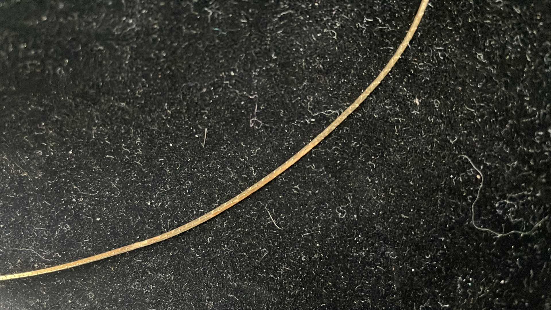 Photo 2 of FINE JEWELRY 9” 14K GOLD COBRA CHAIN