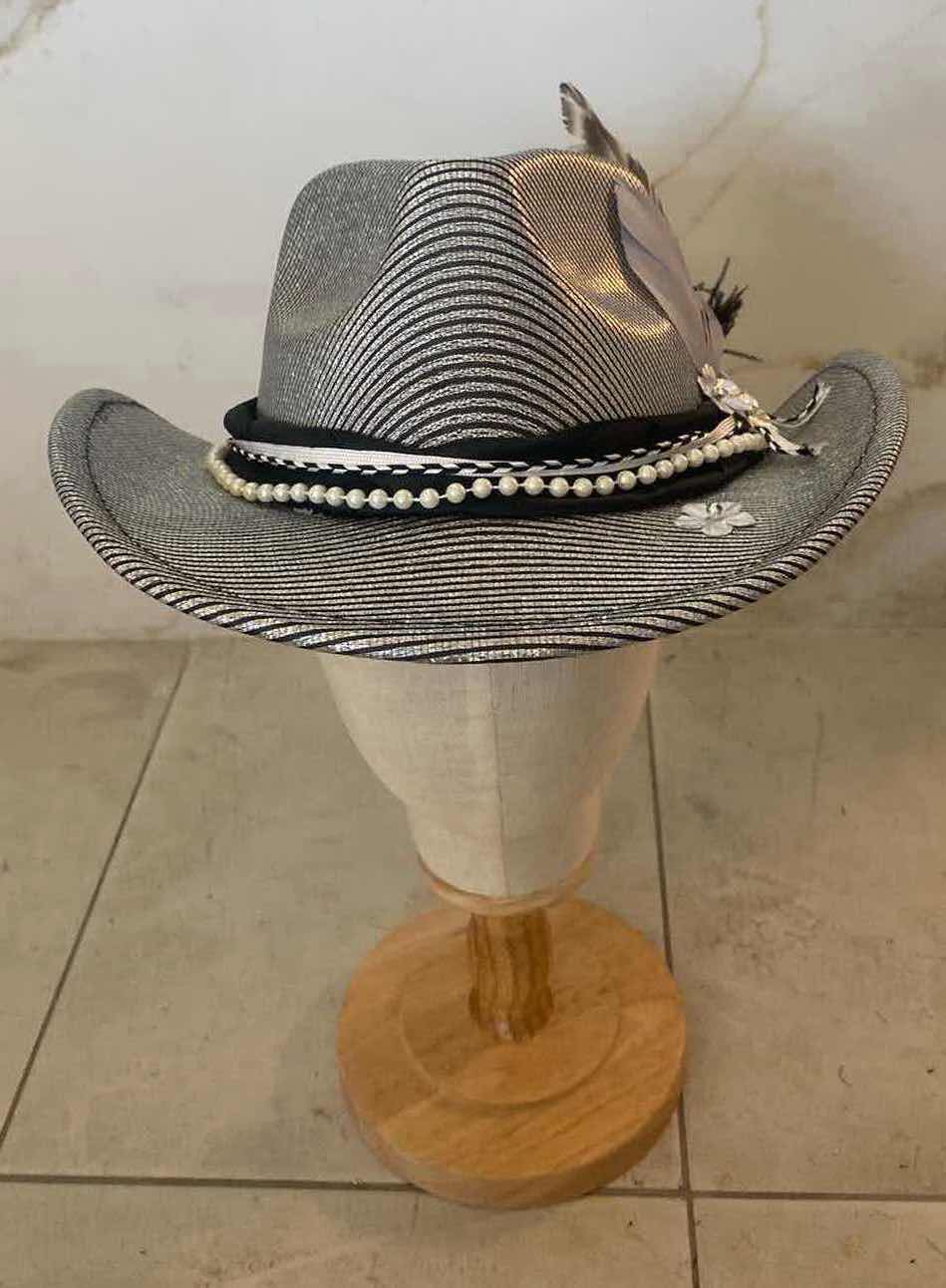 Photo 1 of NEW CUSTOM DESIGNED POLYESTER WESTERN COWGIRL HAT (ADJUSTABLE)