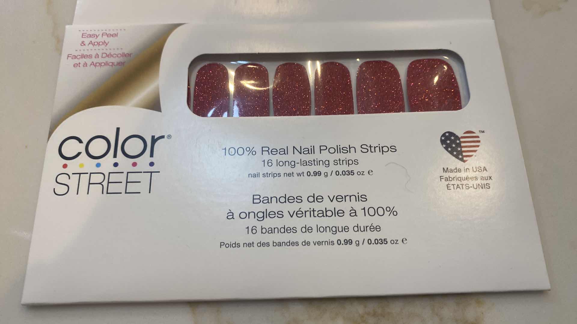 Photo 2 of NEW 5 - COLOR STREET 100% REAL NAIL POLISH STRIPS