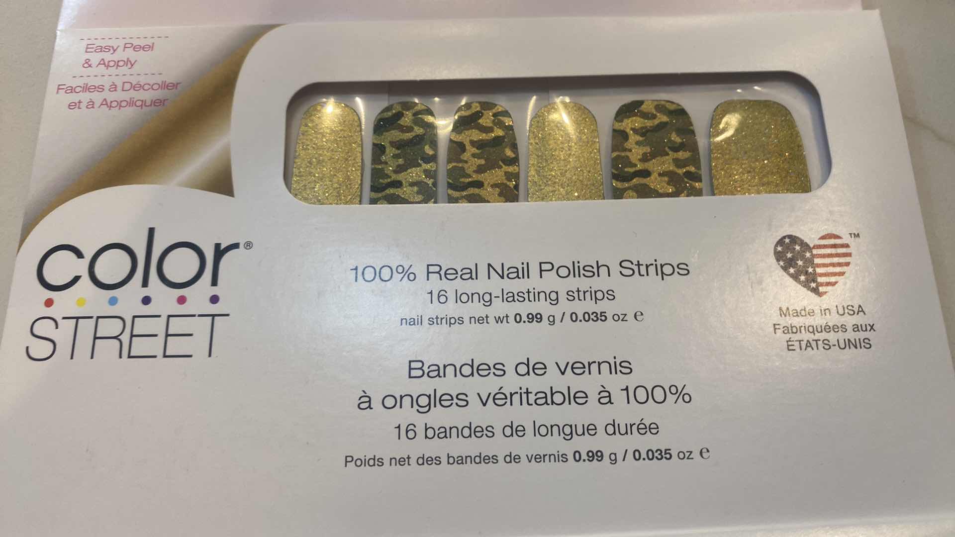 Photo 3 of NEW 5 - COLOR STREET 100% REAL NAIL POLISH STRIPS