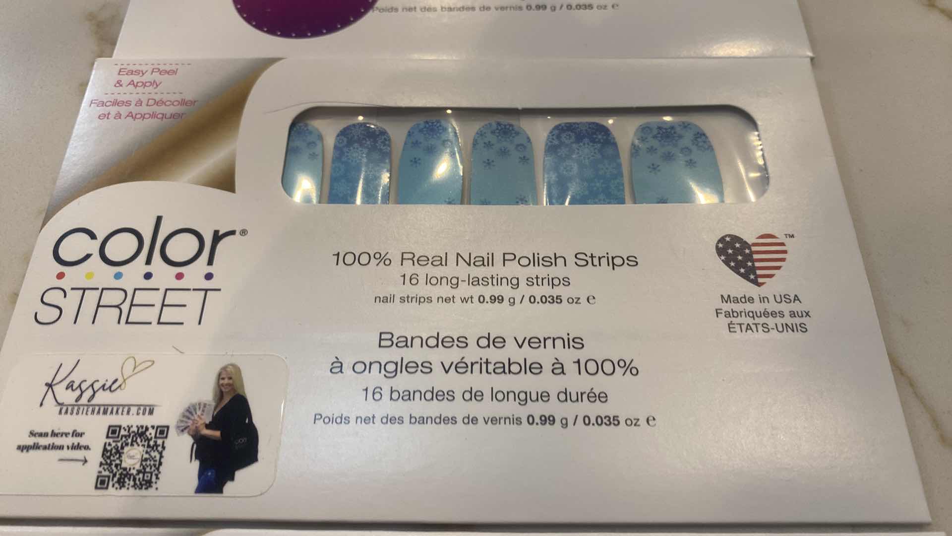 Photo 3 of NEW  5 - COLOR STREET 100% REAL NAIL POLISH STRIPS