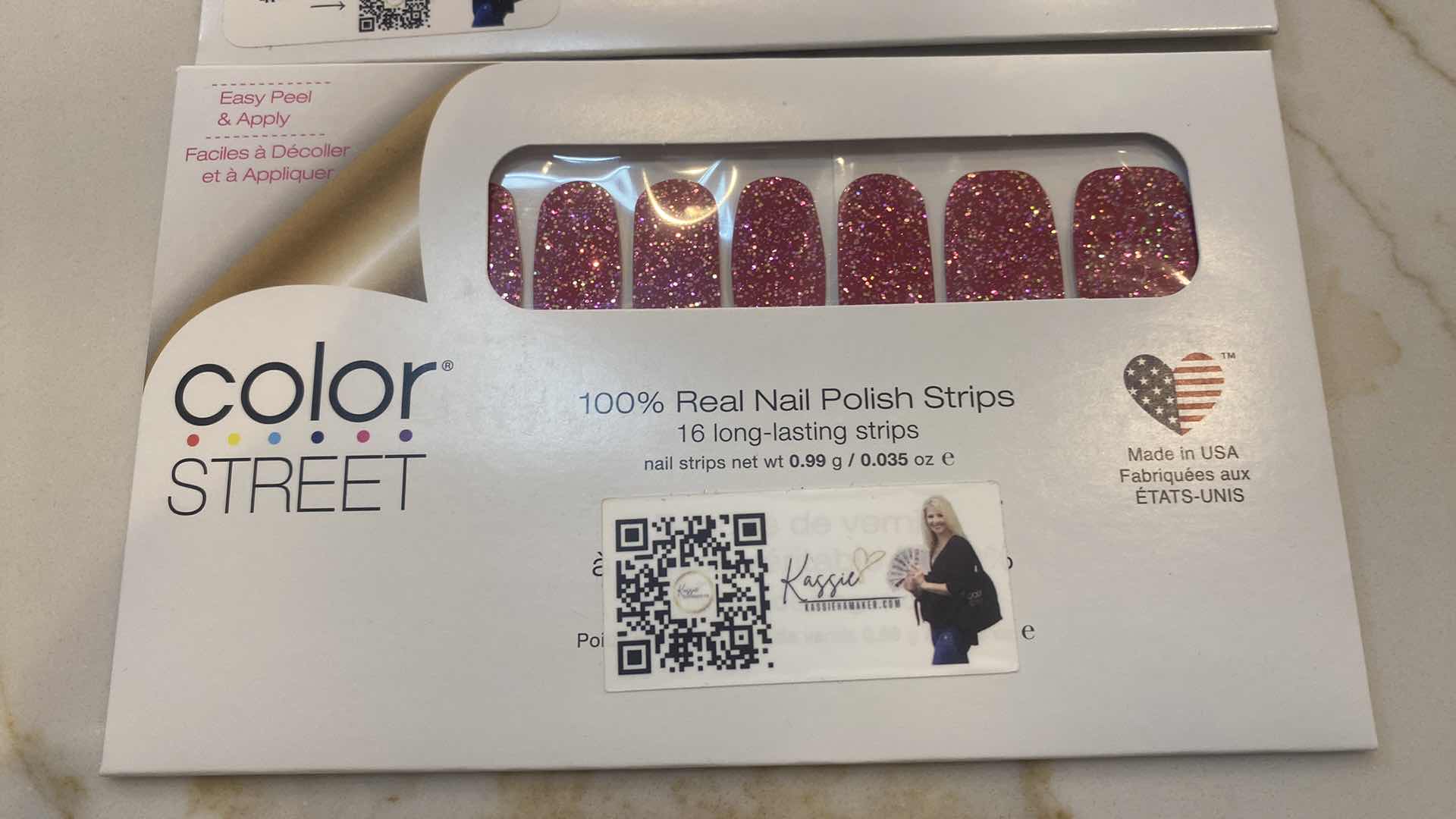 Photo 2 of NEW  5 - COLOR STREET 100% REAL NAIL POLISH STRIPS