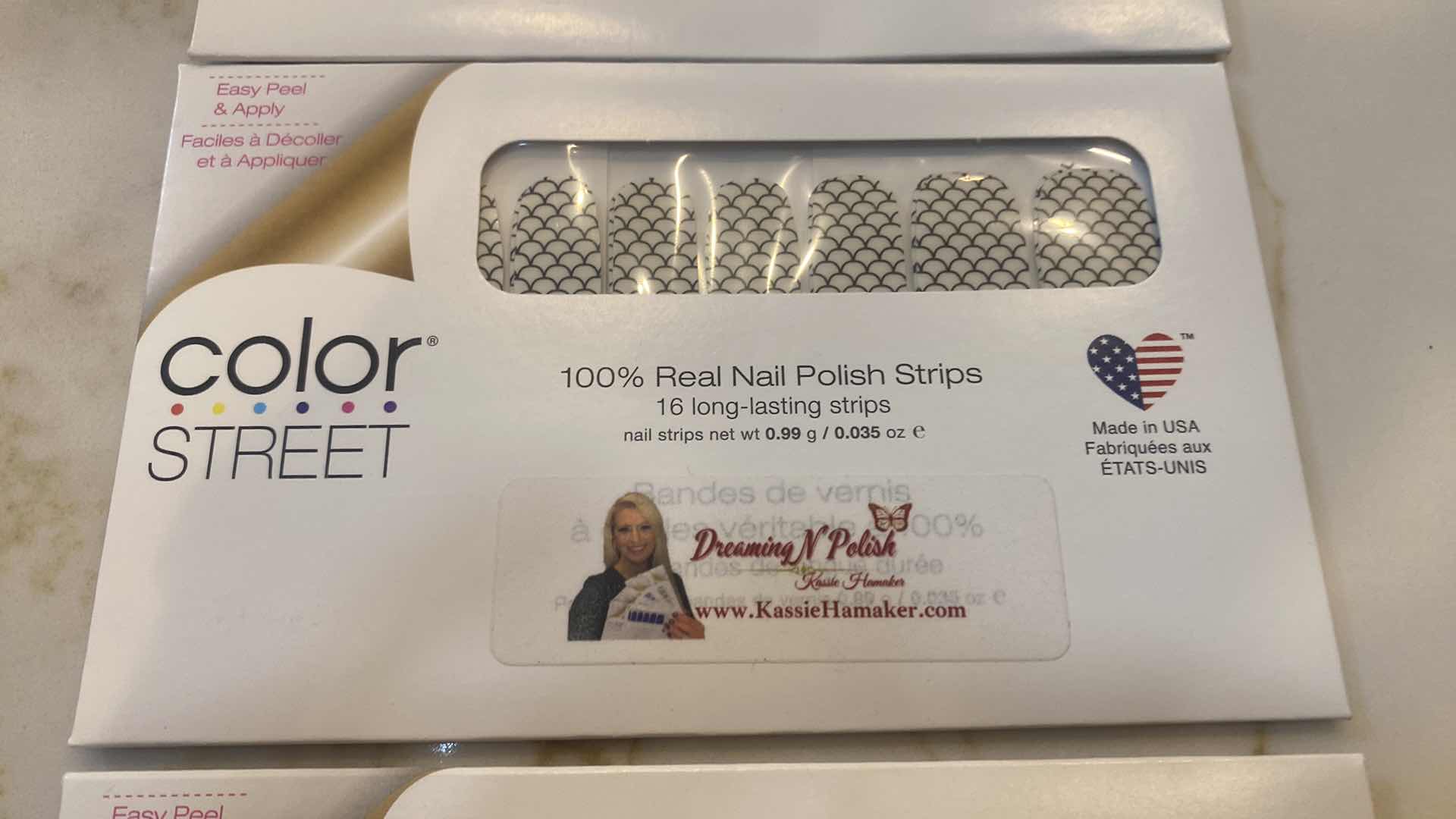 Photo 4 of NEW  5 - COLOR STREET 100% REAL NAIL POLISH STRIPS