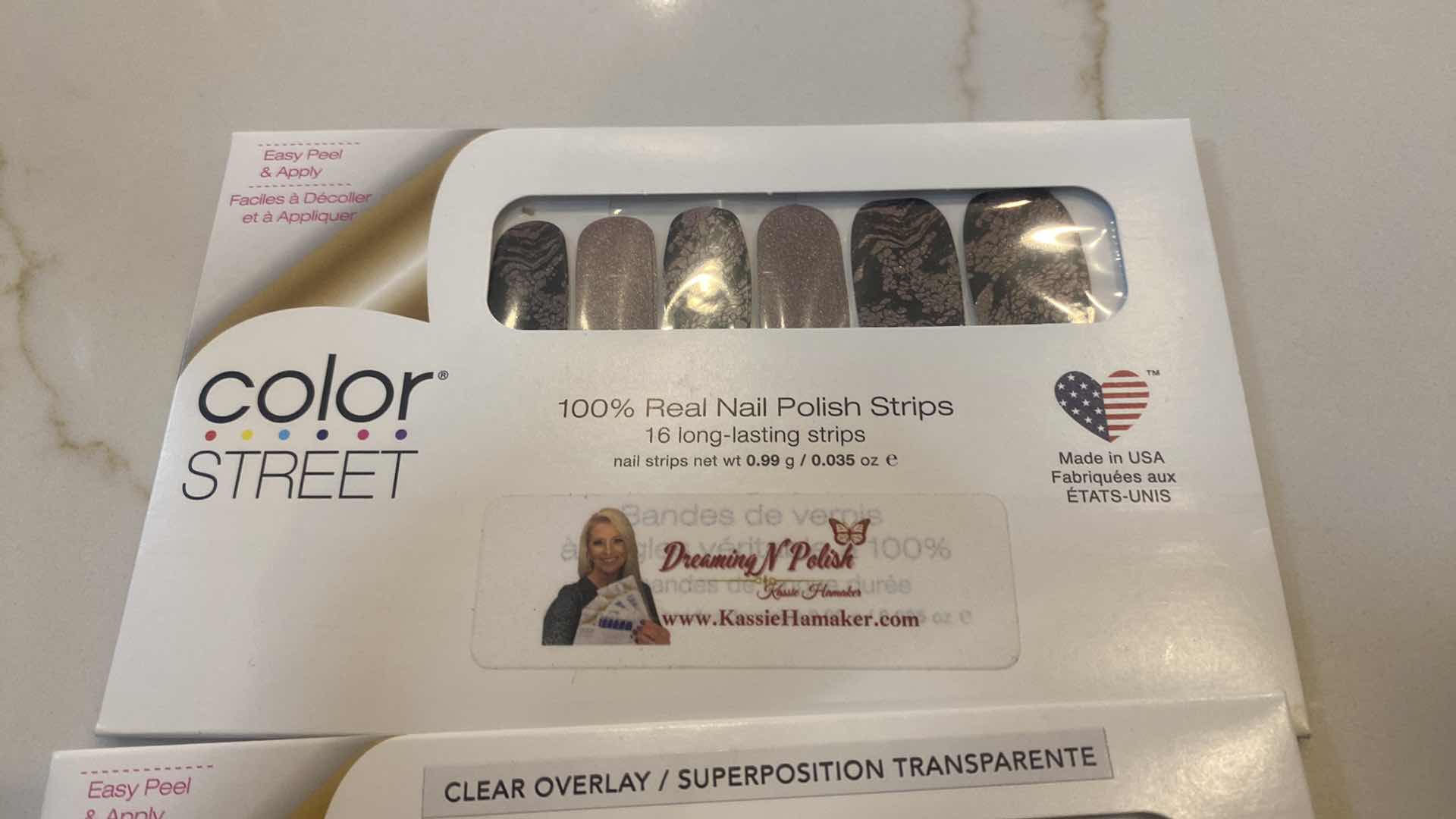 Photo 6 of NEW  5 - COLOR STREET 100% REAL NAIL POLISH STRIPS