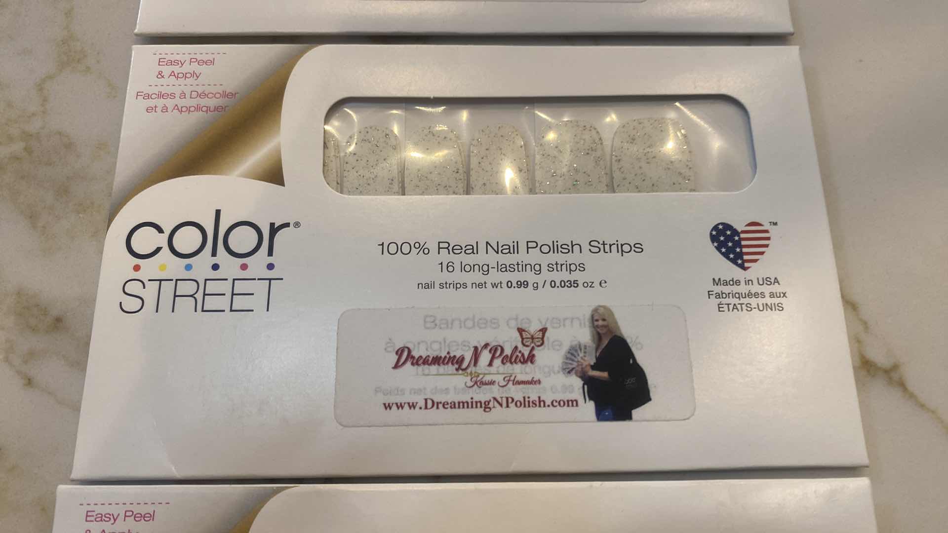 Photo 3 of NEW  5 - COLOR STREET 100% REAL NAIL POLISH STRIPS