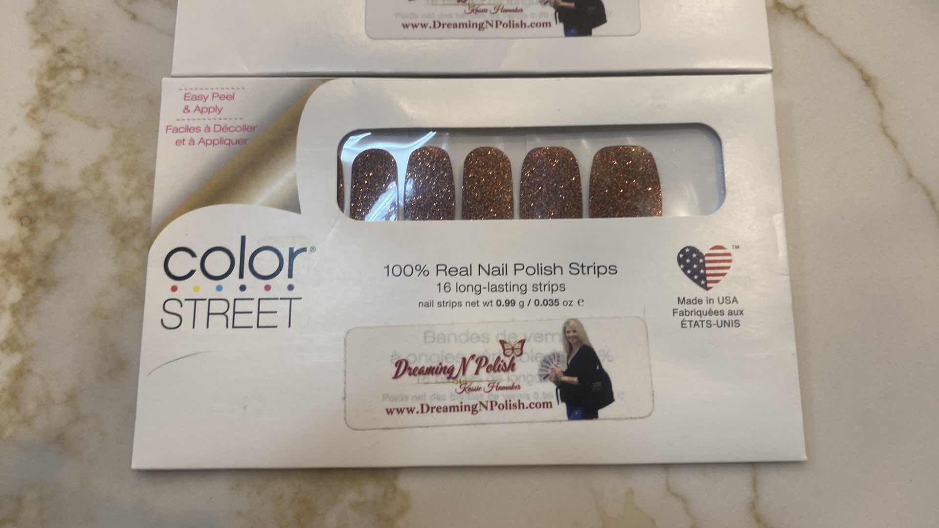 Photo 2 of NEW  5 - COLOR STREET 100% REAL NAIL POLISH STRIPS