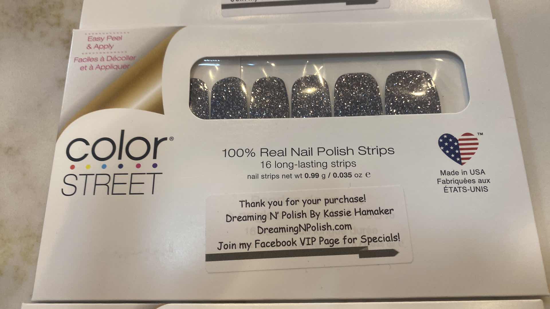 Photo 5 of NEW  5 - COLOR STREET 100% REAL NAIL POLISH STRIPS