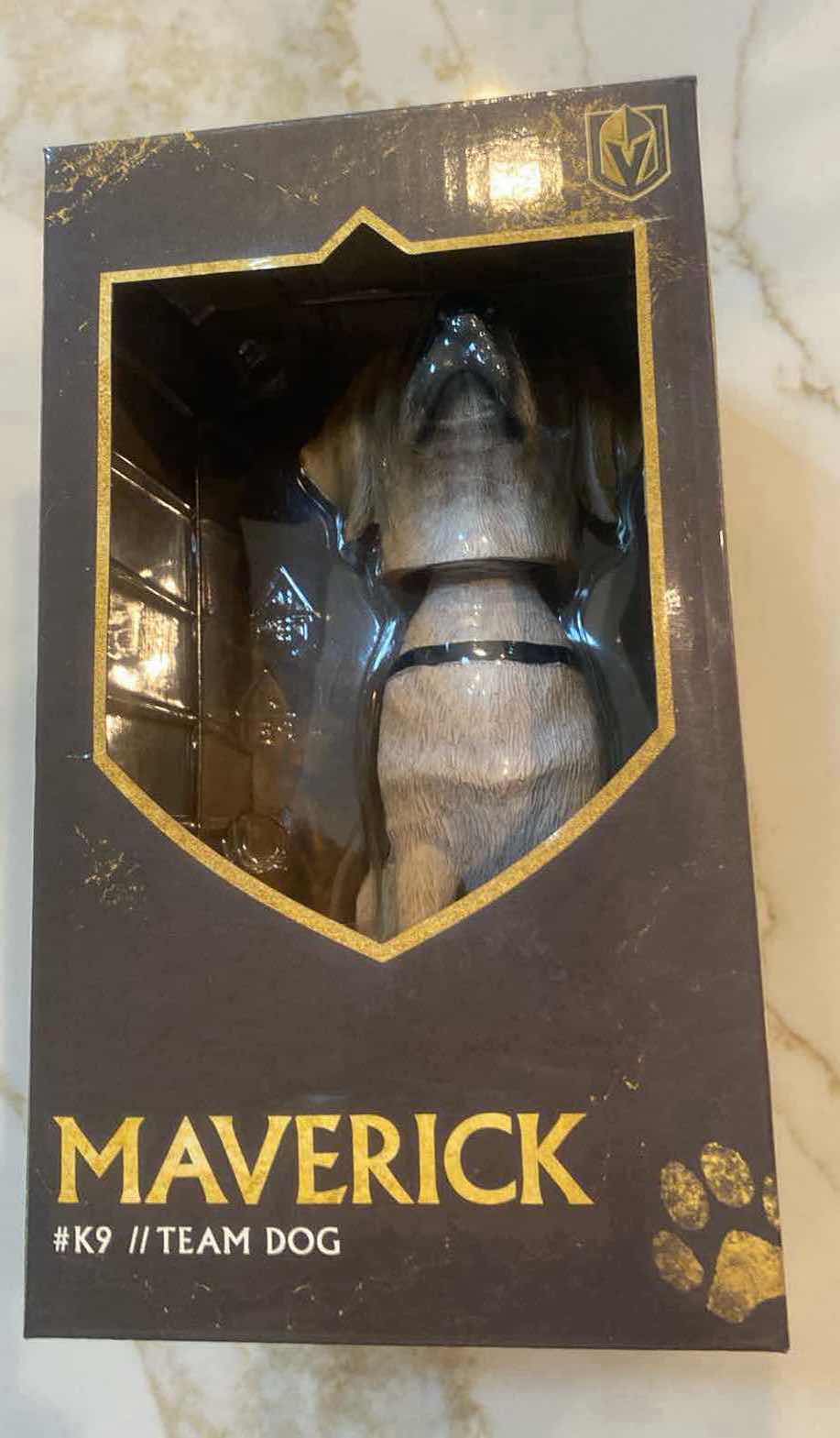 Photo 1 of NEW GOLDEN KNIGHTS MAVERICK TEAM DOG BOBBLE HEAD