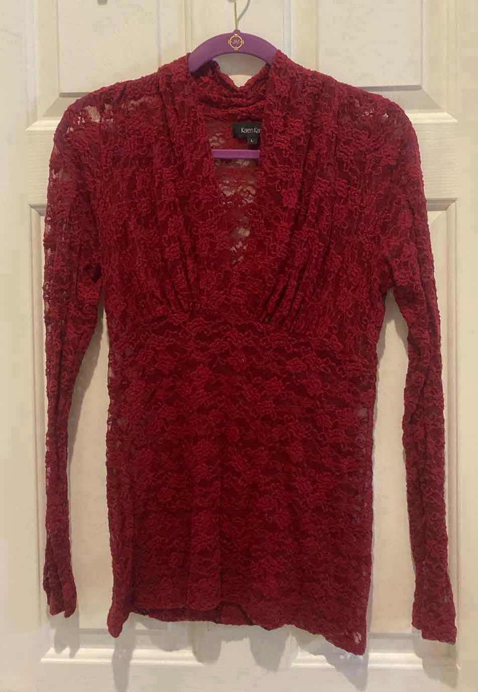 Photo 1 of KAREN KANE LACE WOMENS TOP SIZE LARGE