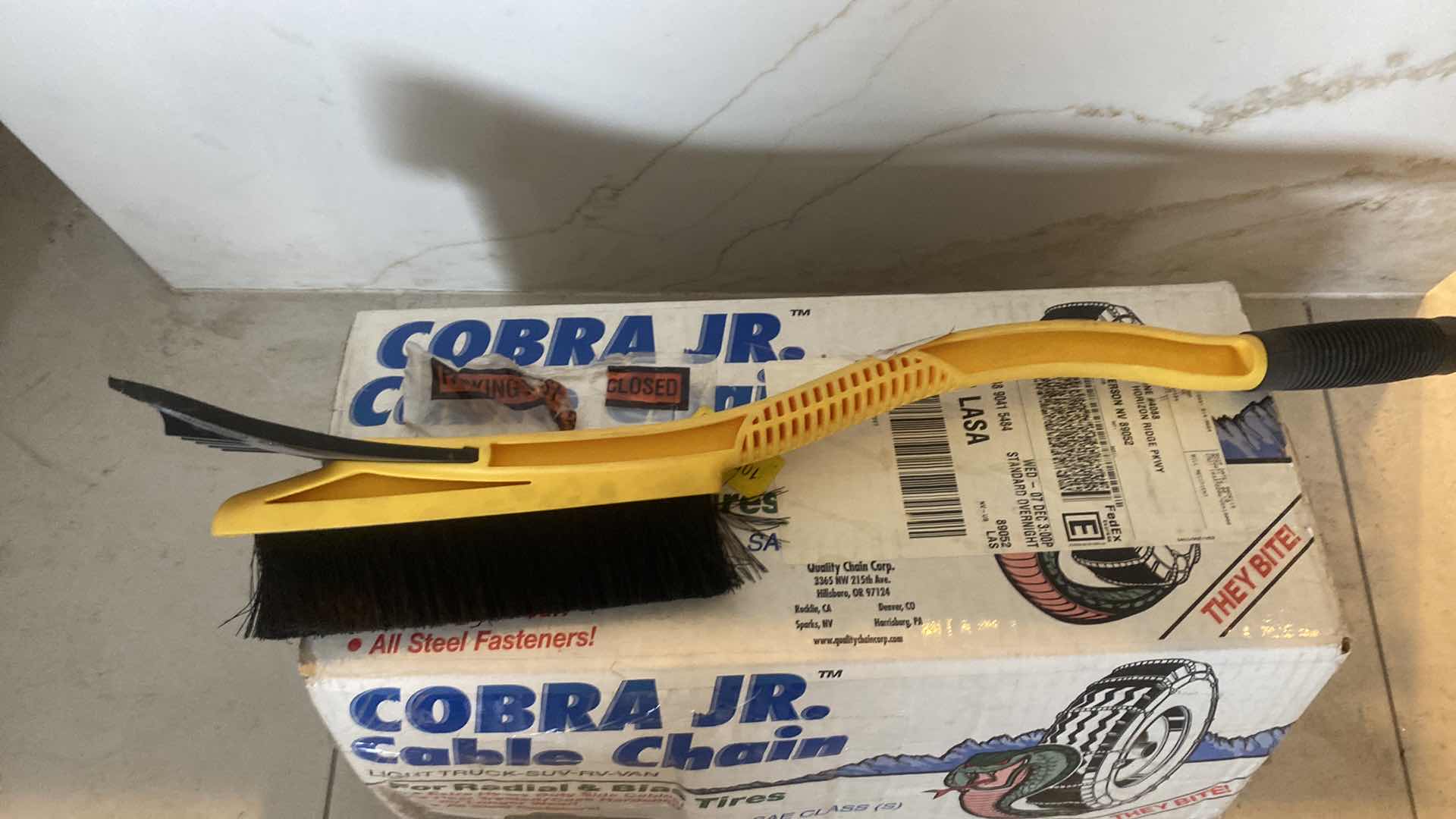 Photo 4 of COBRA CABLE CHAINS LIGHT TRUCK SUV RV VAN & CAR BRUSH