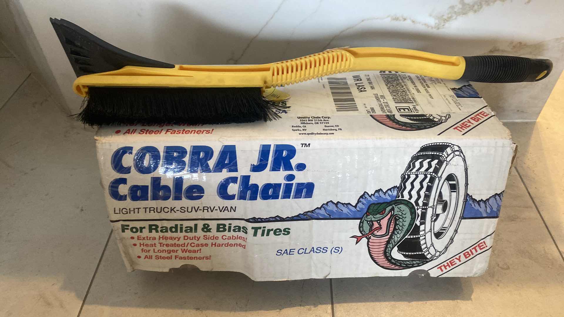 Photo 1 of COBRA CABLE CHAINS LIGHT TRUCK SUV RV VAN & CAR BRUSH