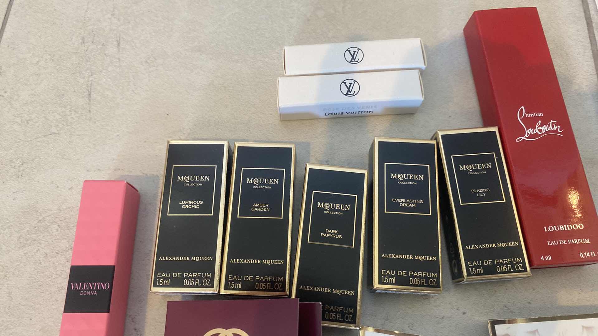 Photo 3 of PERFUME SAMPLES ALEXANDER MC QUEEN, LOUIS VUITTON, YSL, LOUBOUTIN & MORE