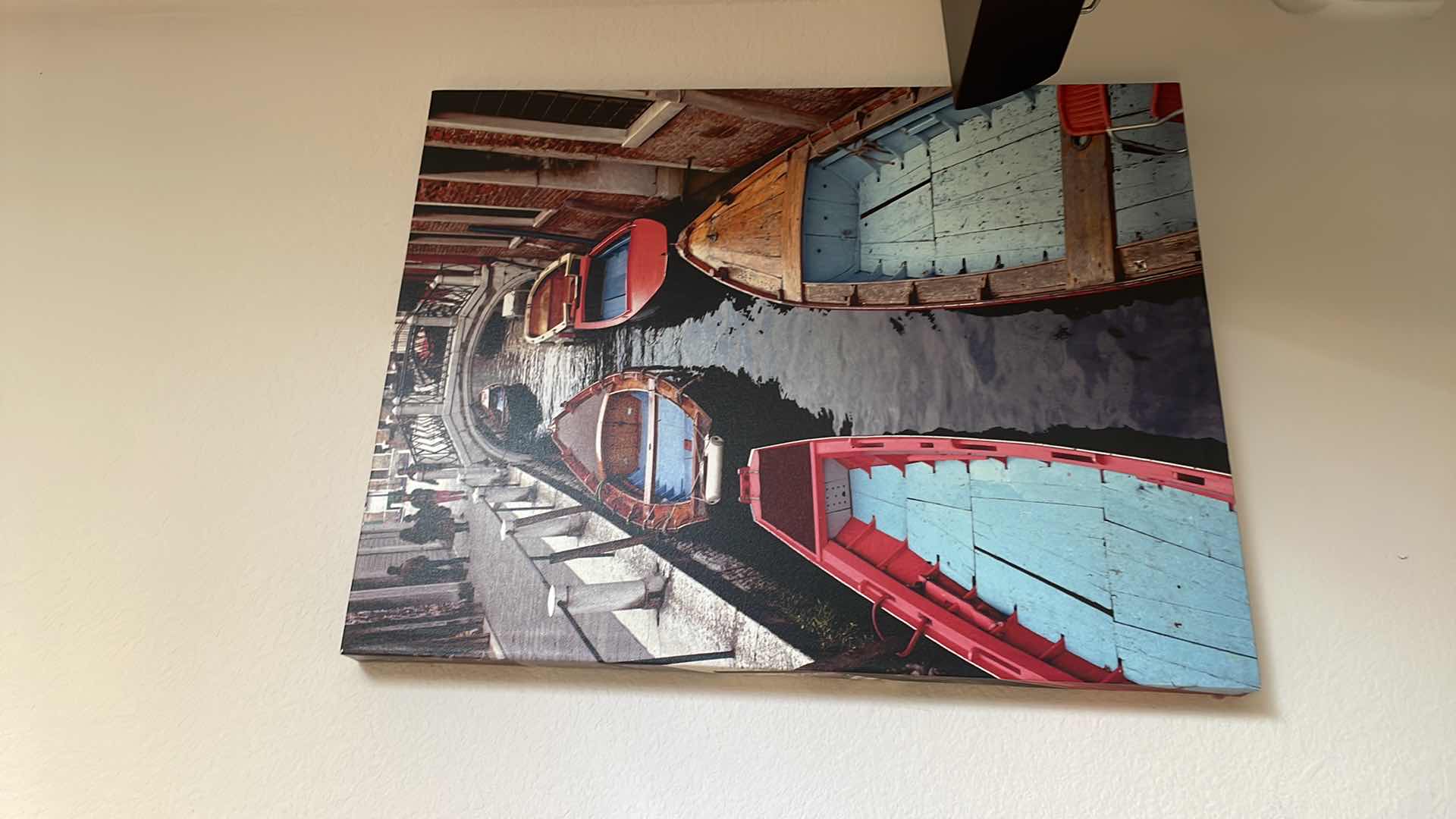 Photo 2 of VENICE GONDOLA PRINT 20”x26”