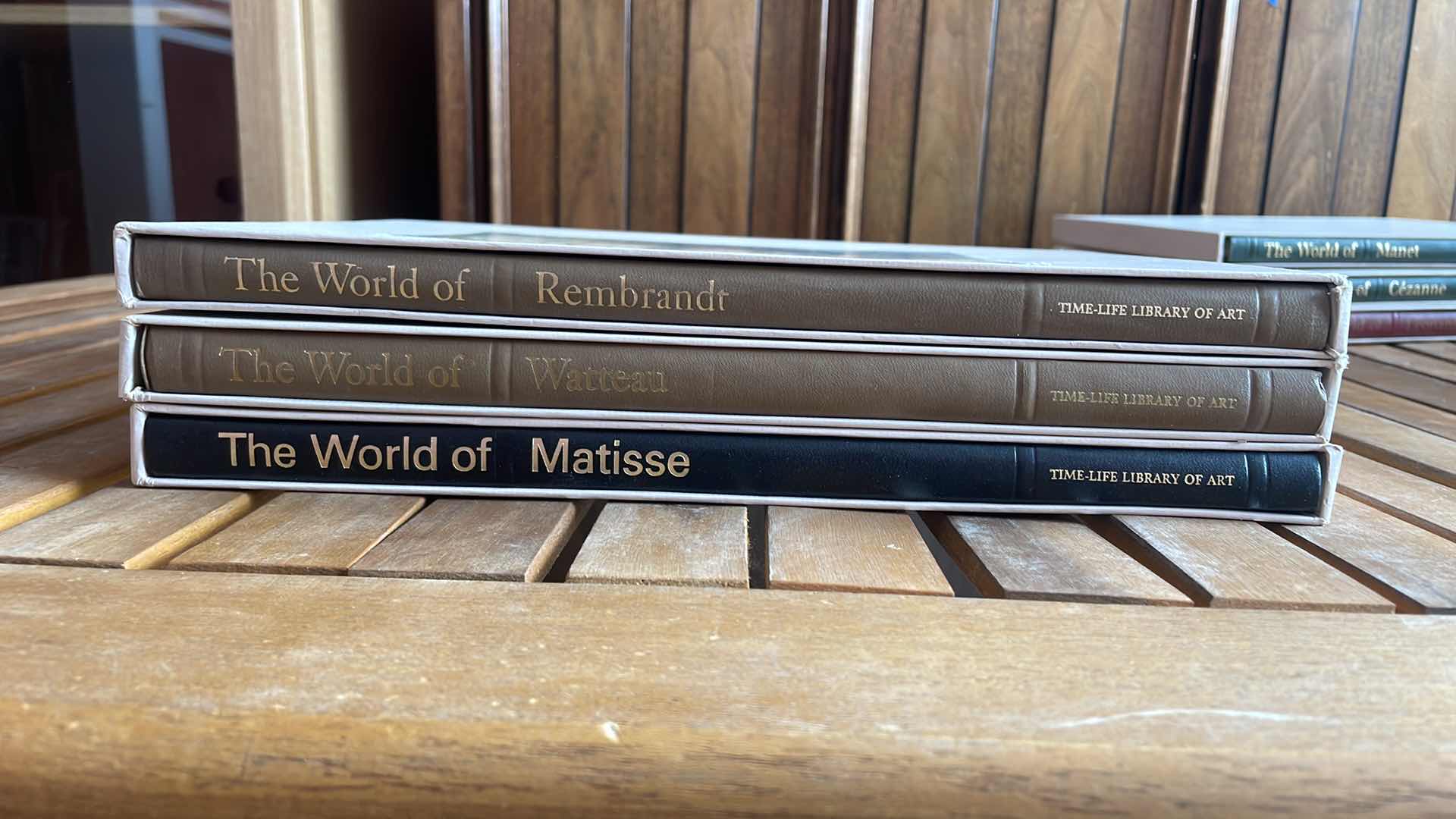 Photo 2 of 3 BOOKS - TIME LIFE LIBRARY OF ART , THE WORLD OF REMBRANDT, WATTEAU, MATISSE