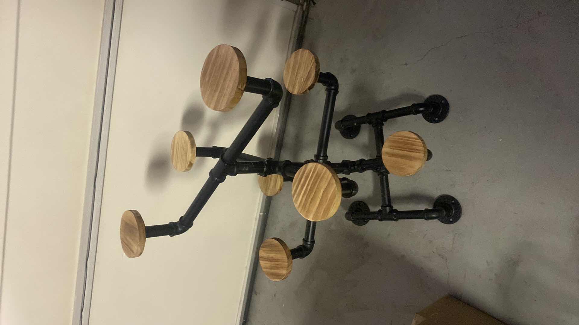 Photo 1 of RUSTIC  8 HAT RACK RACK 16 1/2” x 16 1/2” H25”