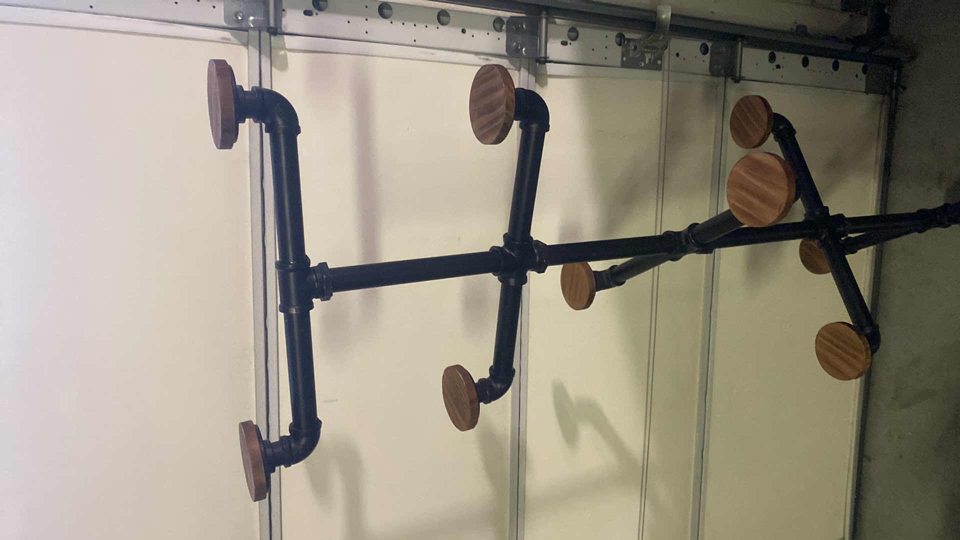 Photo 1 of Rustic  10 HAT RACK RACK 17 1/2“ x 17 1/2“ H 62”