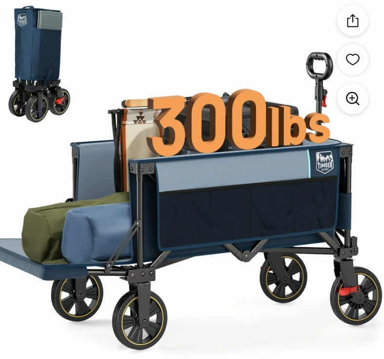 Photo 1 of TIMBER RIDGE WAGON HOLDS 300lbs MSRP $109