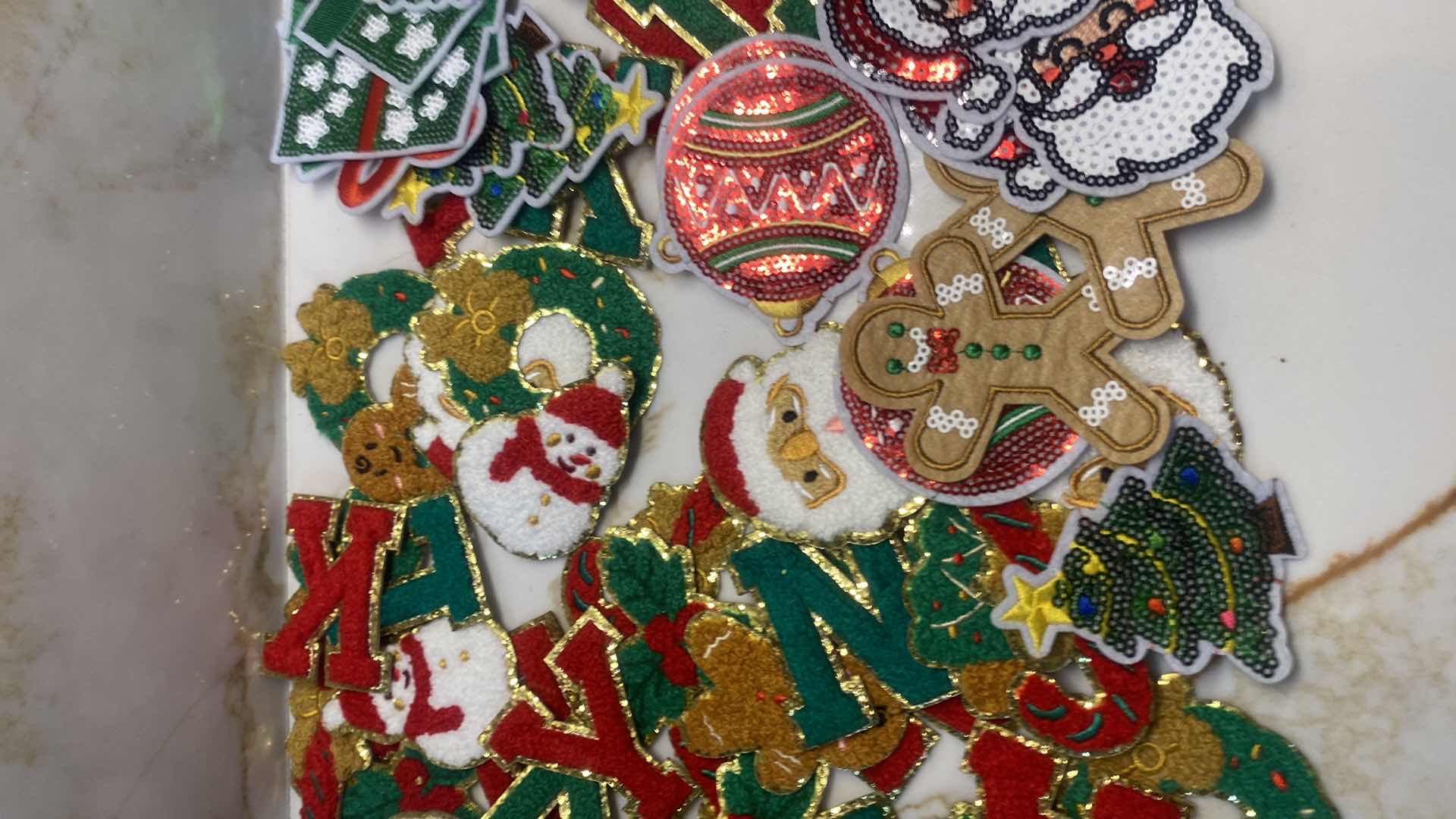 Photo 1 of NEW - CRAFT SUPPLIES - HOLIDAY PATCHES