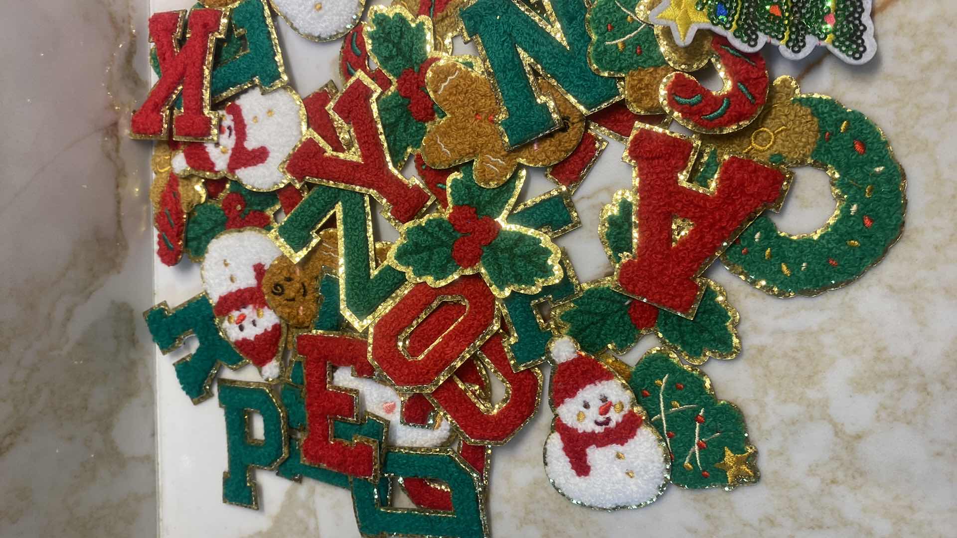Photo 1 of NEW - CRAFT SUPPLIES - HOLIDAY PATCHES