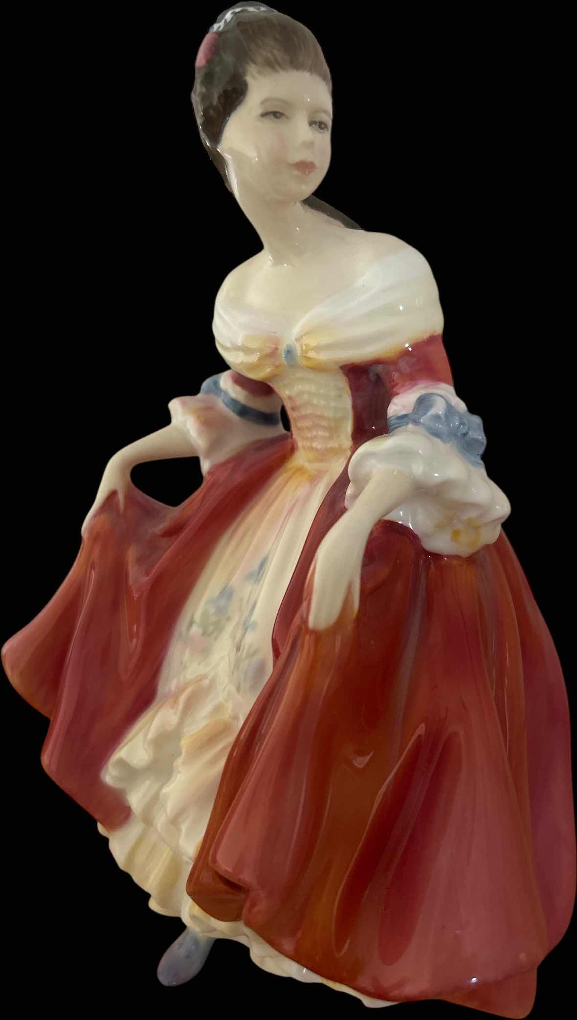 Photo 1 of ROYAL DOULTON PORCELAIN FIGURINE H8”