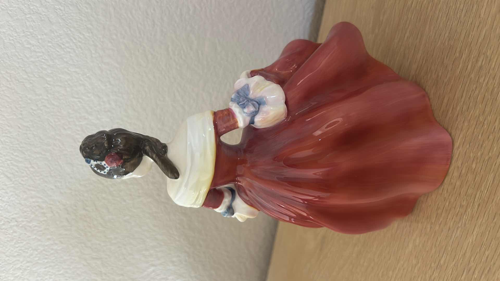 Photo 1 of ROYAL DOULTON PORCELAIN FIGURINE H8”