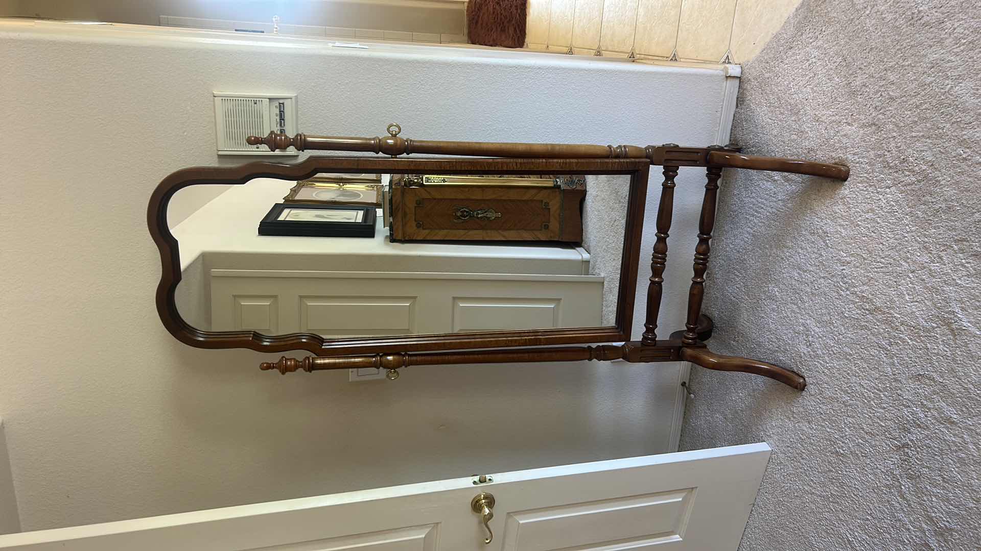 Photo 1 of STAND UP WOODEN MIRROR 25“ x H66“