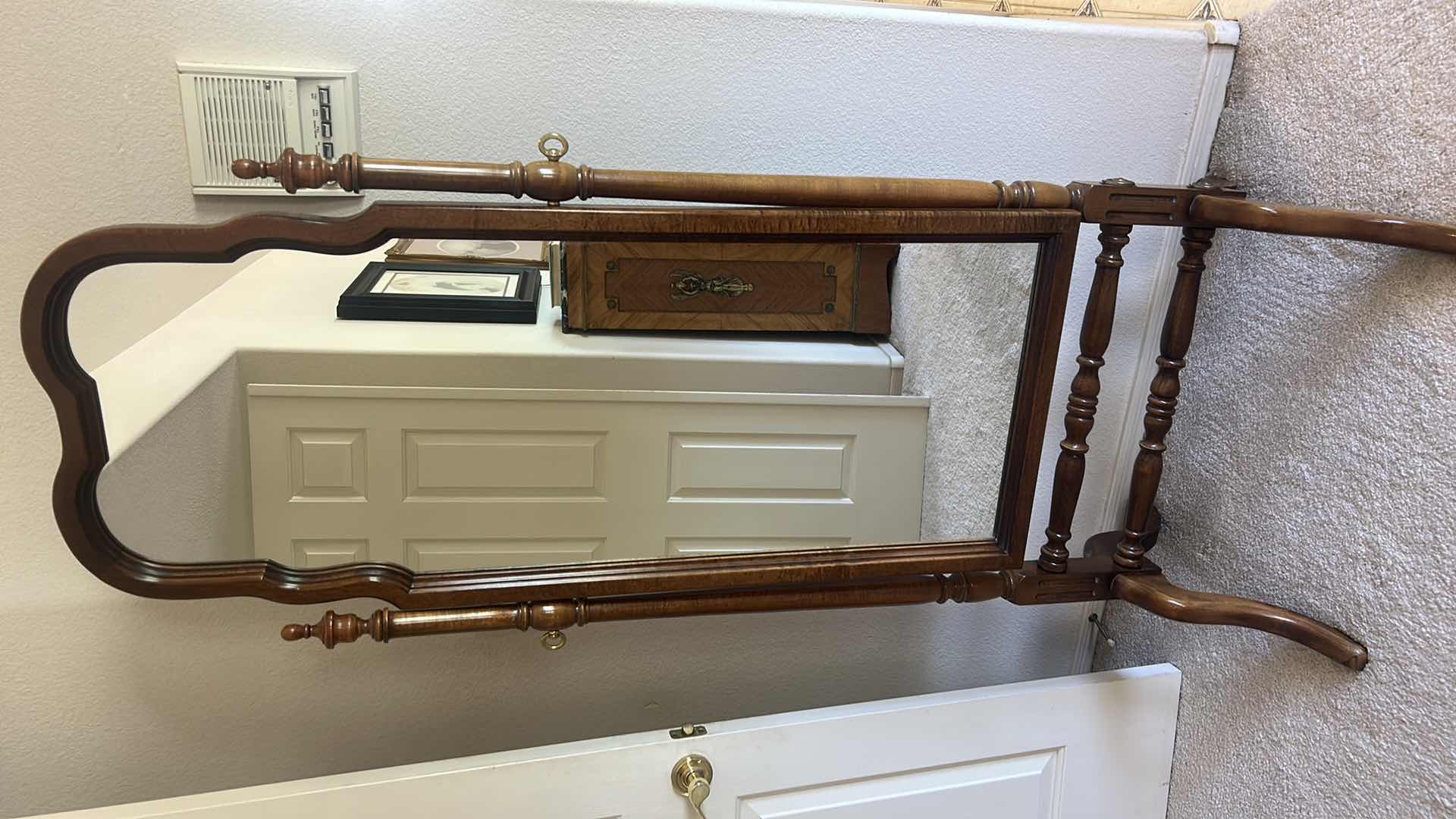 Photo 1 of STAND UP WOODEN MIRROR 25“ x H66“